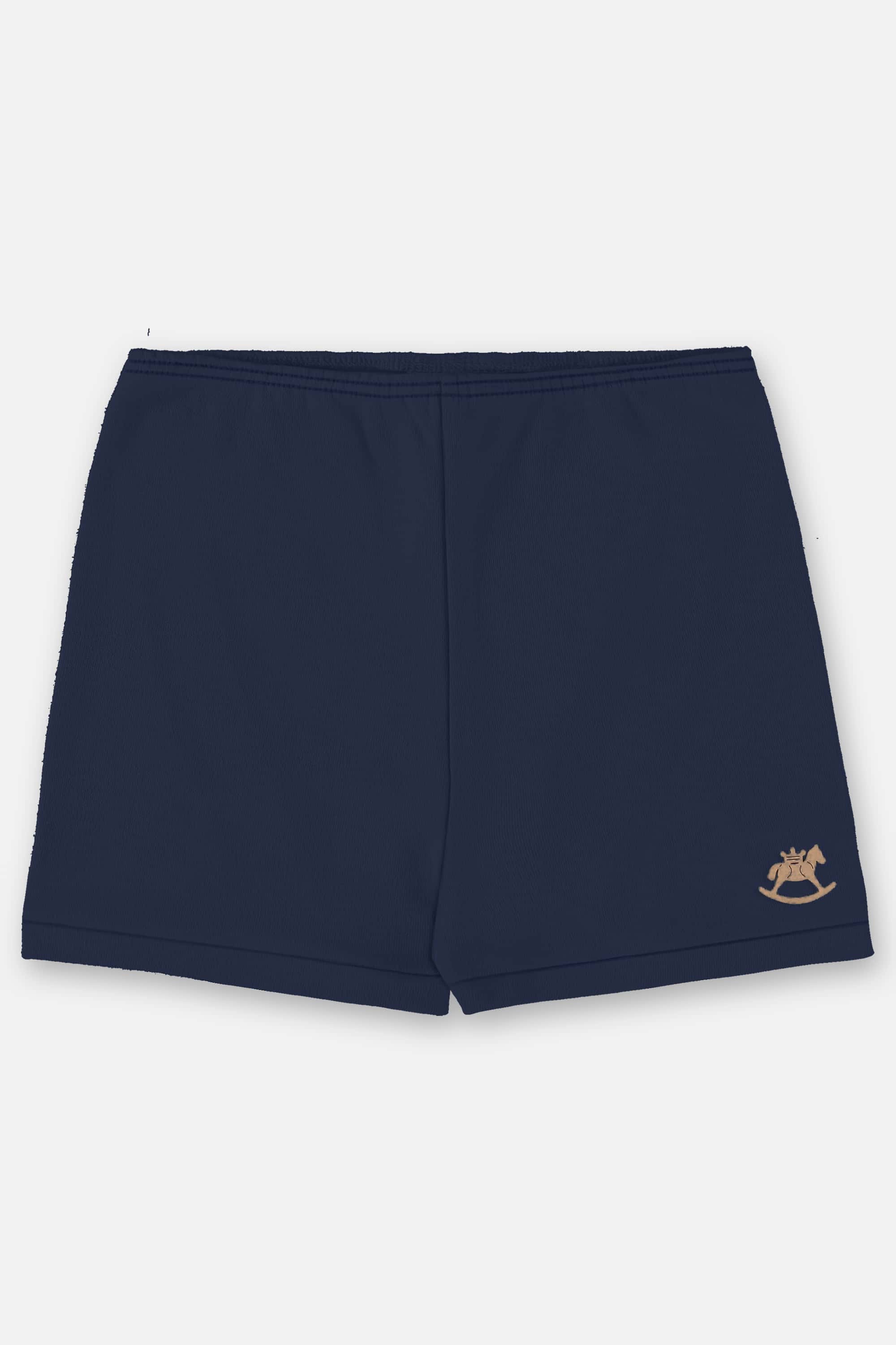 Short Unissex para Bebê em Suedine Essentials (Azul Marinho) Up Baby