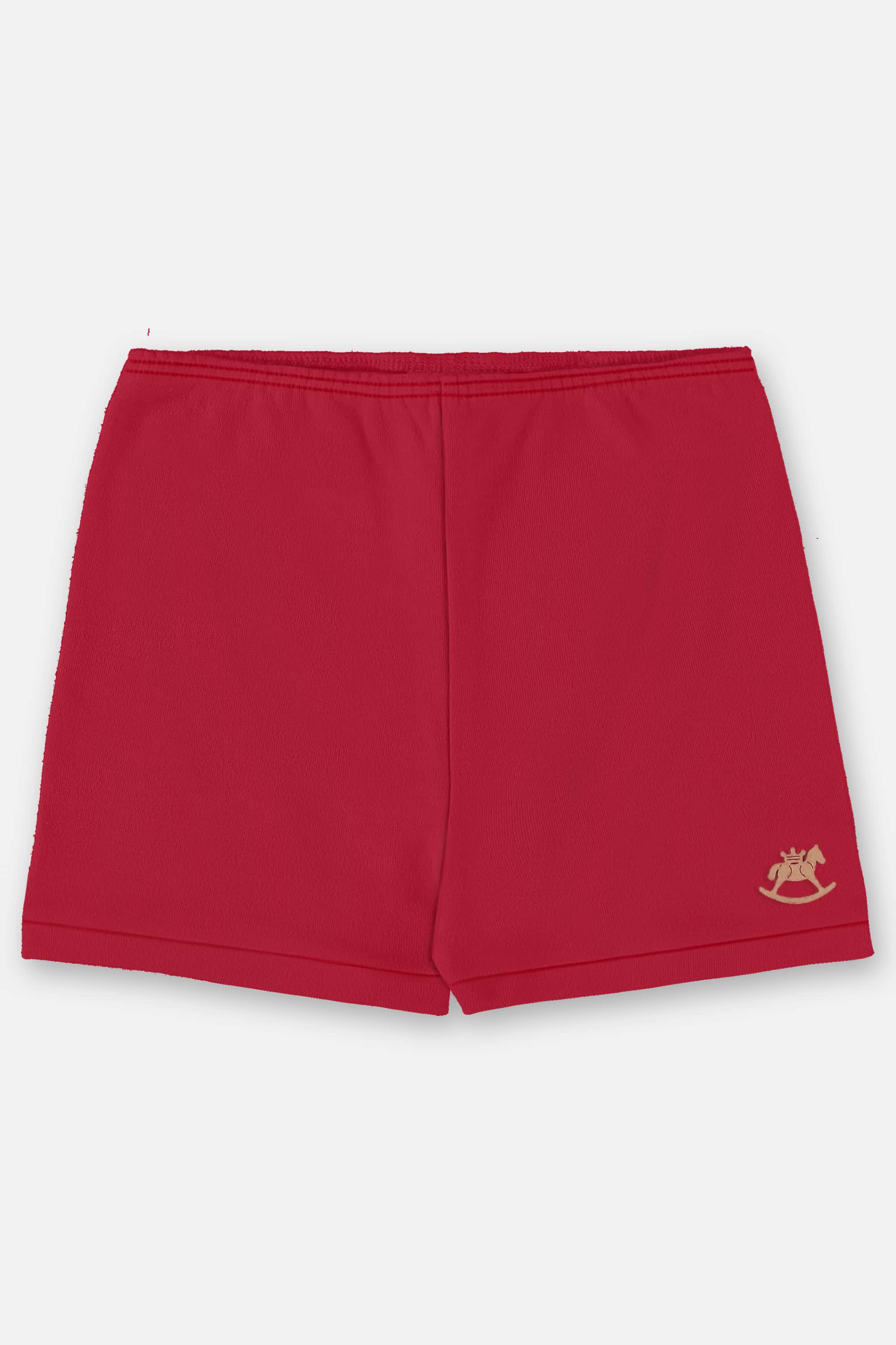 Short Unissex para Bebê em Suedine Essentials (Vermelho) Up Baby - Imagem 3