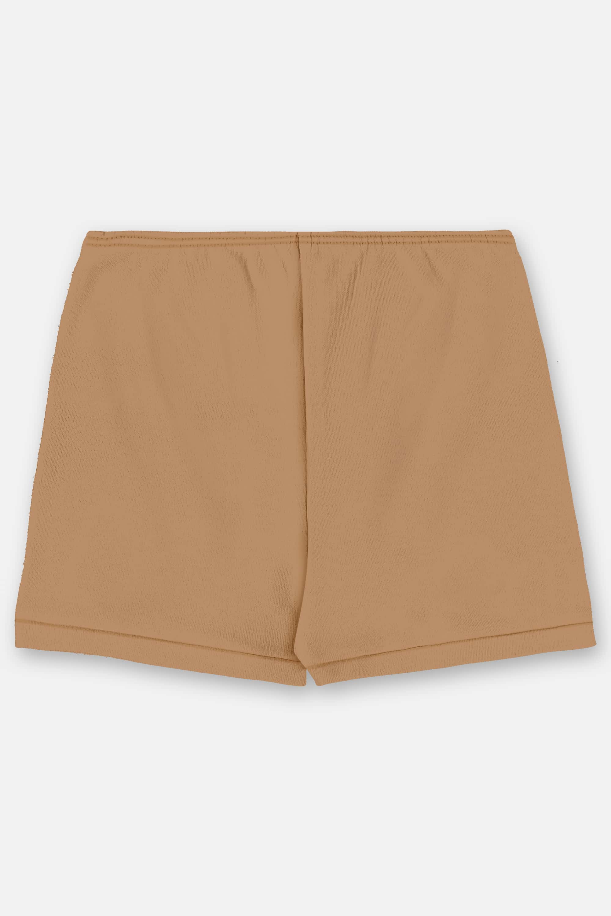 Short Unissex para Bebê em Suedine Essentials (Marrom) Up Baby - Imagem 2