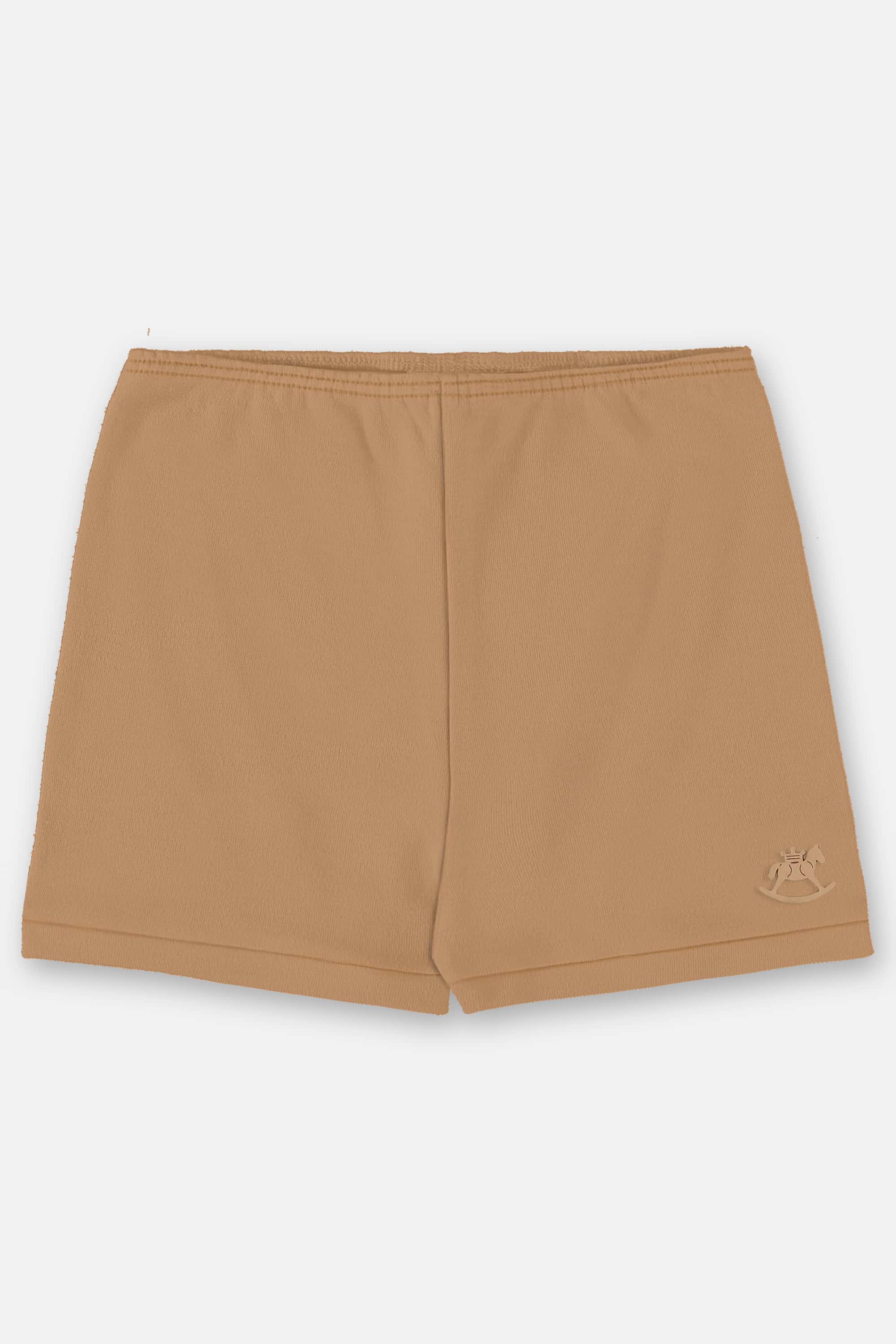 Short Unissex para Bebê em Suedine Essentials (Marrom) Up Baby - Imagem 5