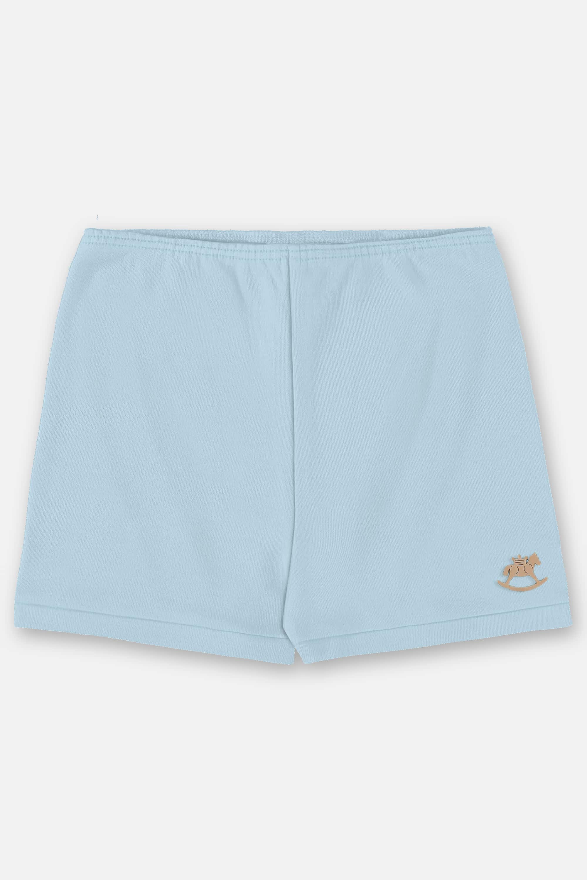 Short Unissex para Bebê em Suedine Essentials (Azul Claro) Up Baby - Imagem 3