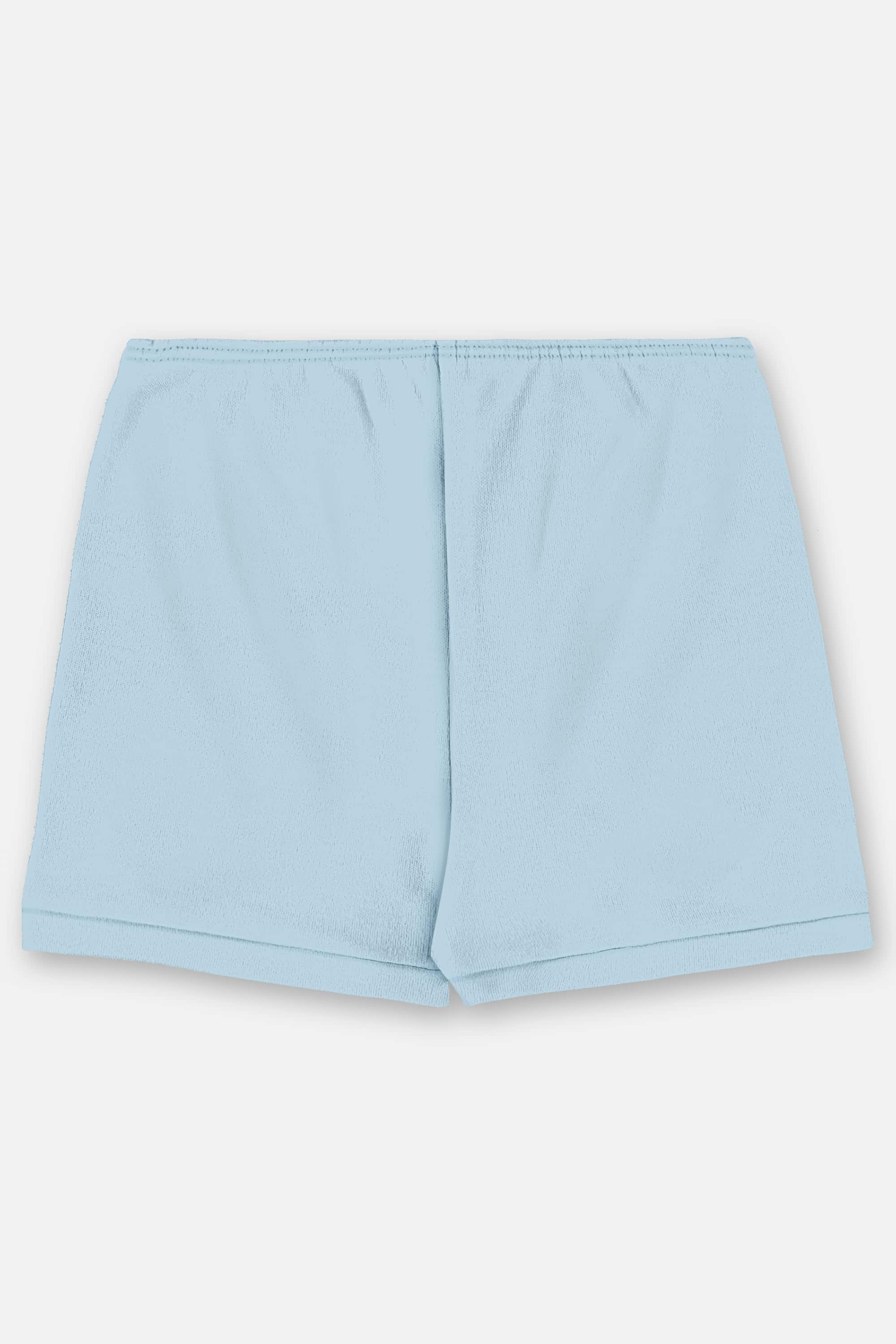 Short Unissex para Bebê em Suedine Essentials (Azul Claro) Up Baby - Imagem 4