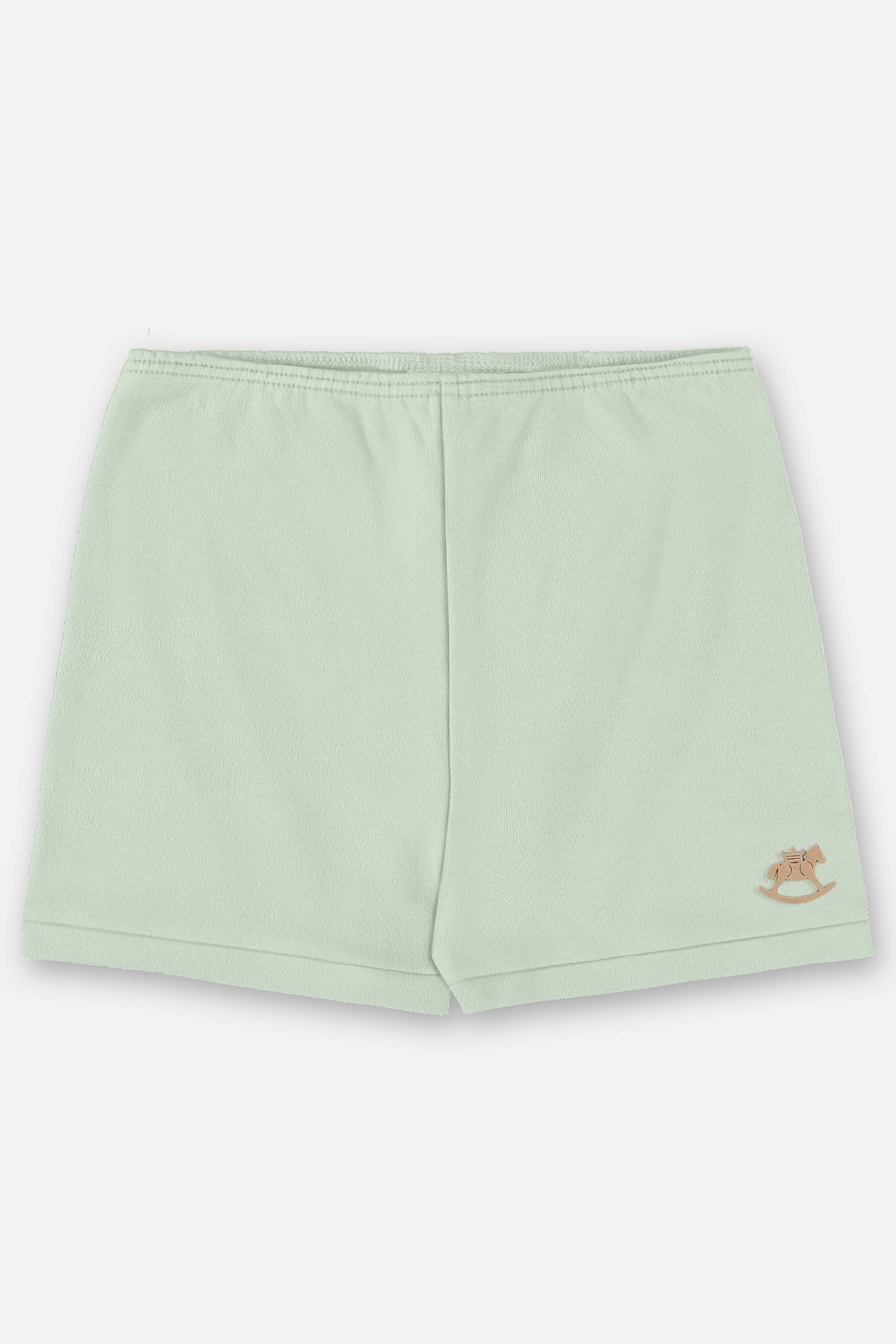 Short Unissex para Bebê em Suedine Essentials (Verde) Up Baby - Imagem 4