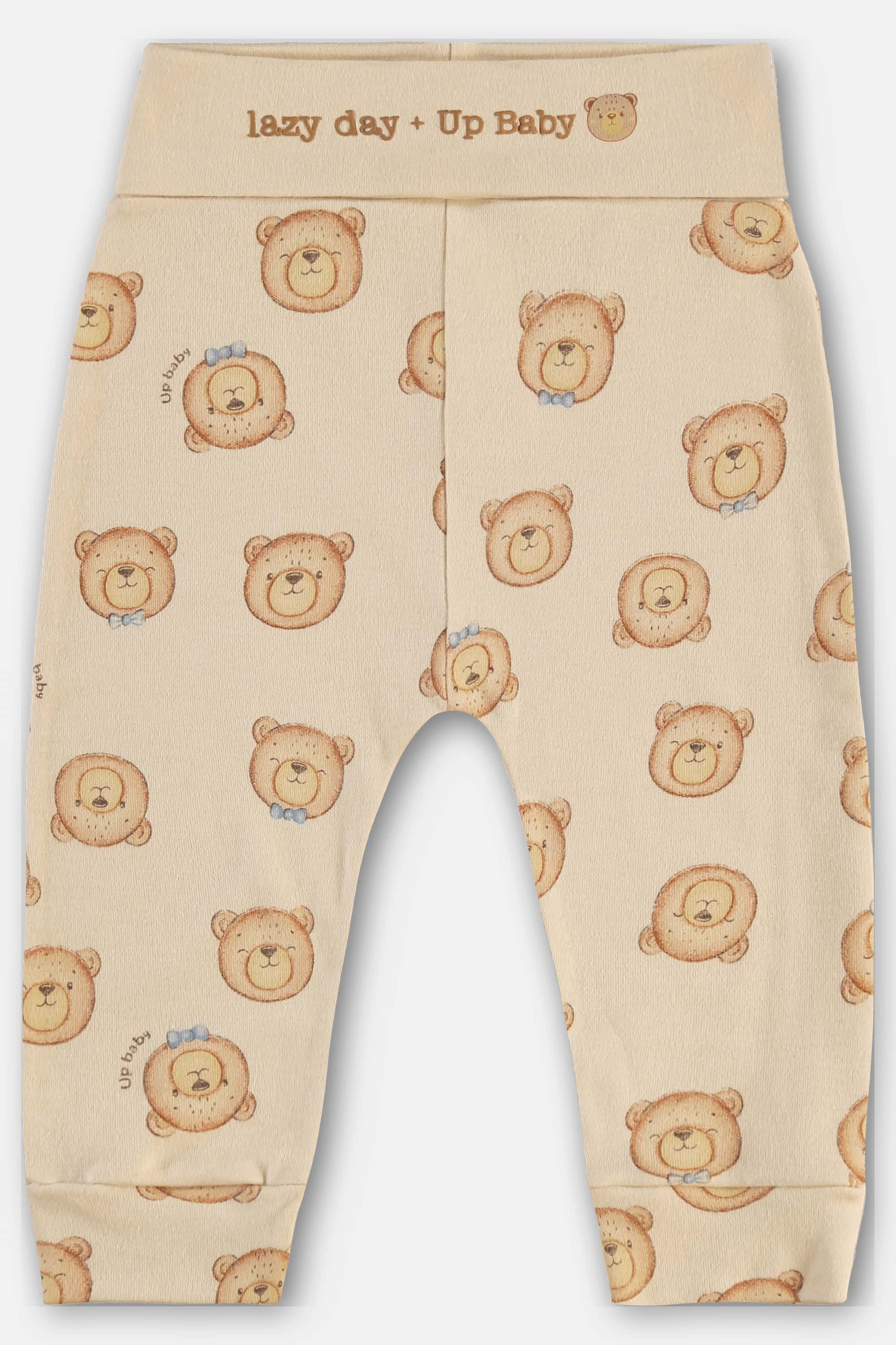 Calça Unissex para Bebê em Suedine Comfy (Bege) Up Baby - Imagem 10