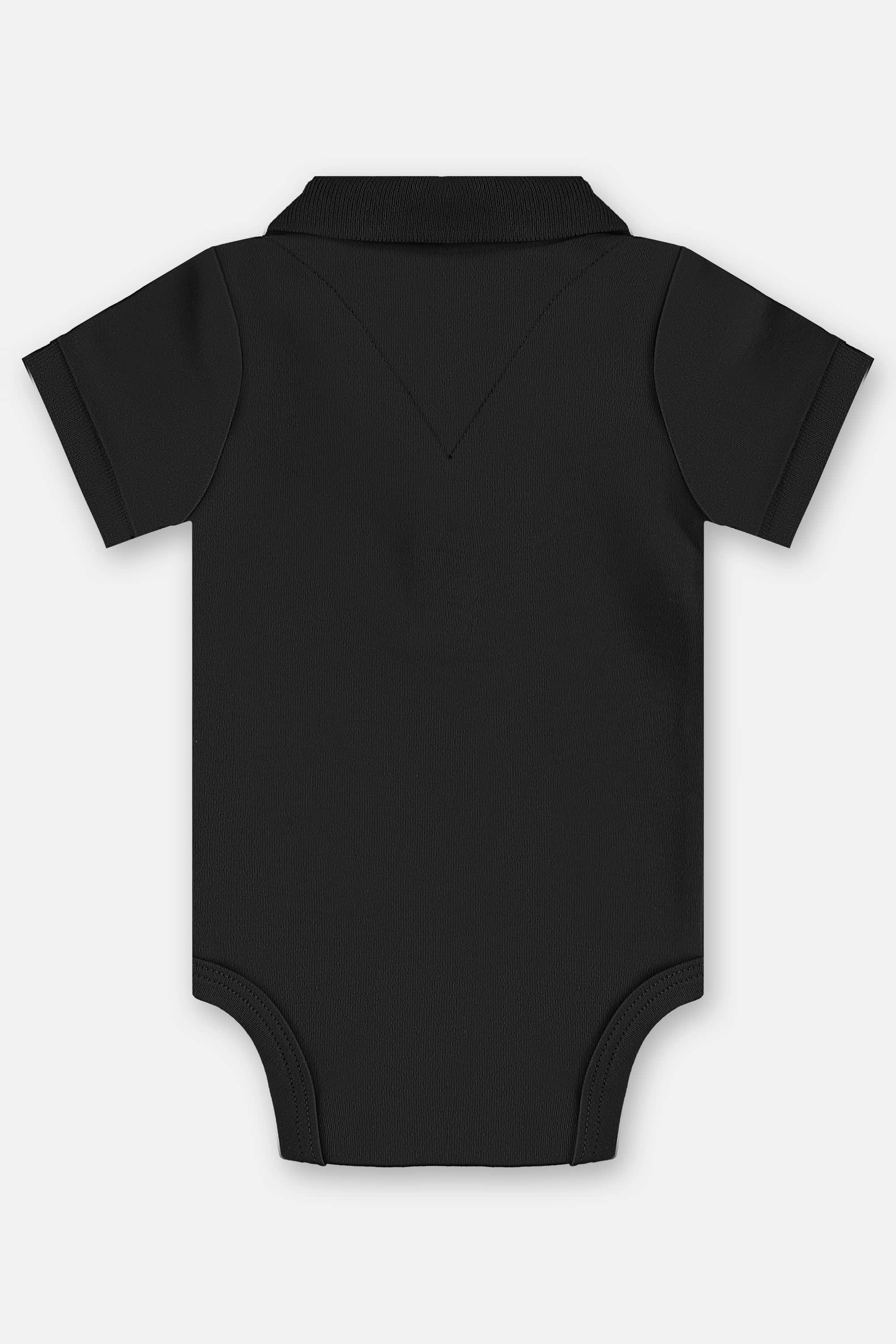 Body Polo em Suedine para Bebê Menino (Preto) Up Baby - Imagem 6