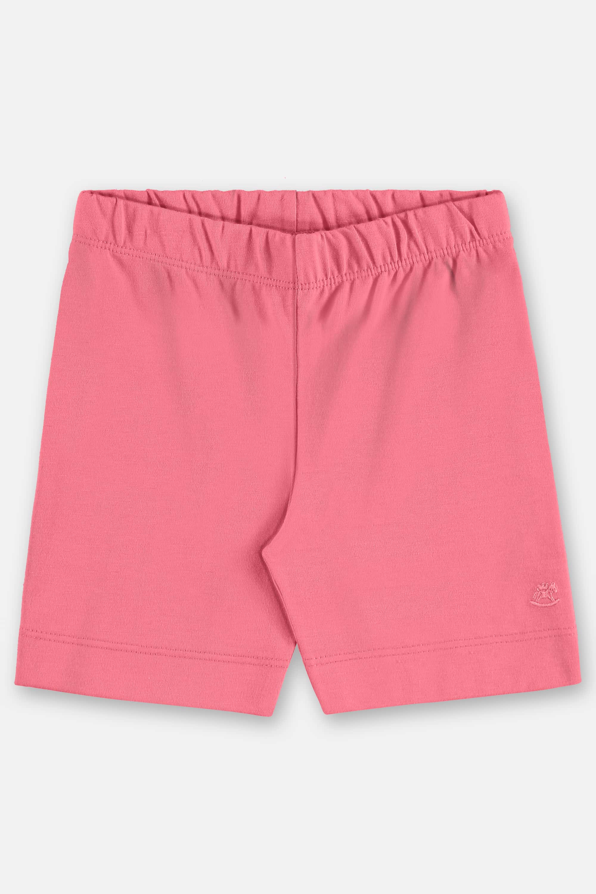 Bermuda Ciclista Infantil Feminina em Cotton (Rosa Pink) Up Baby
