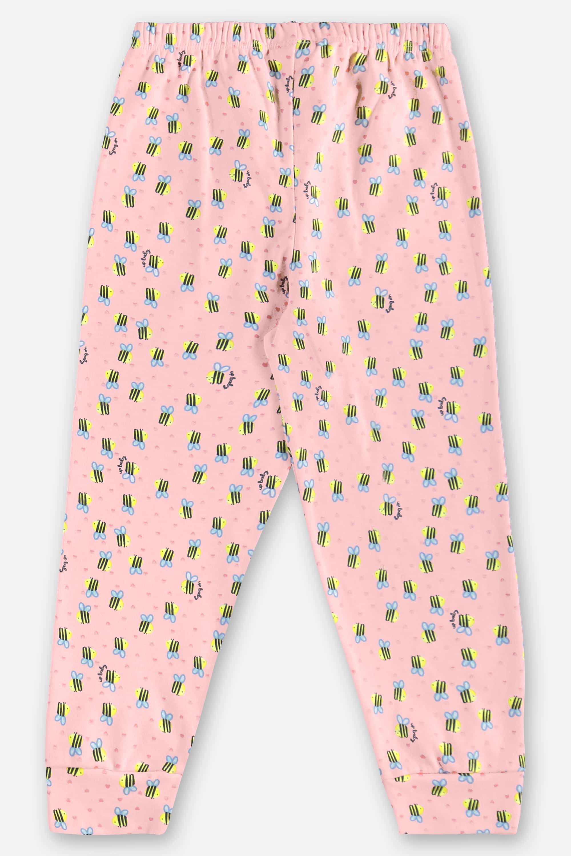 Pijama Infantil Unissex Blusa e Calça em Suedine (Rosa) Up Baby - Imagem 49