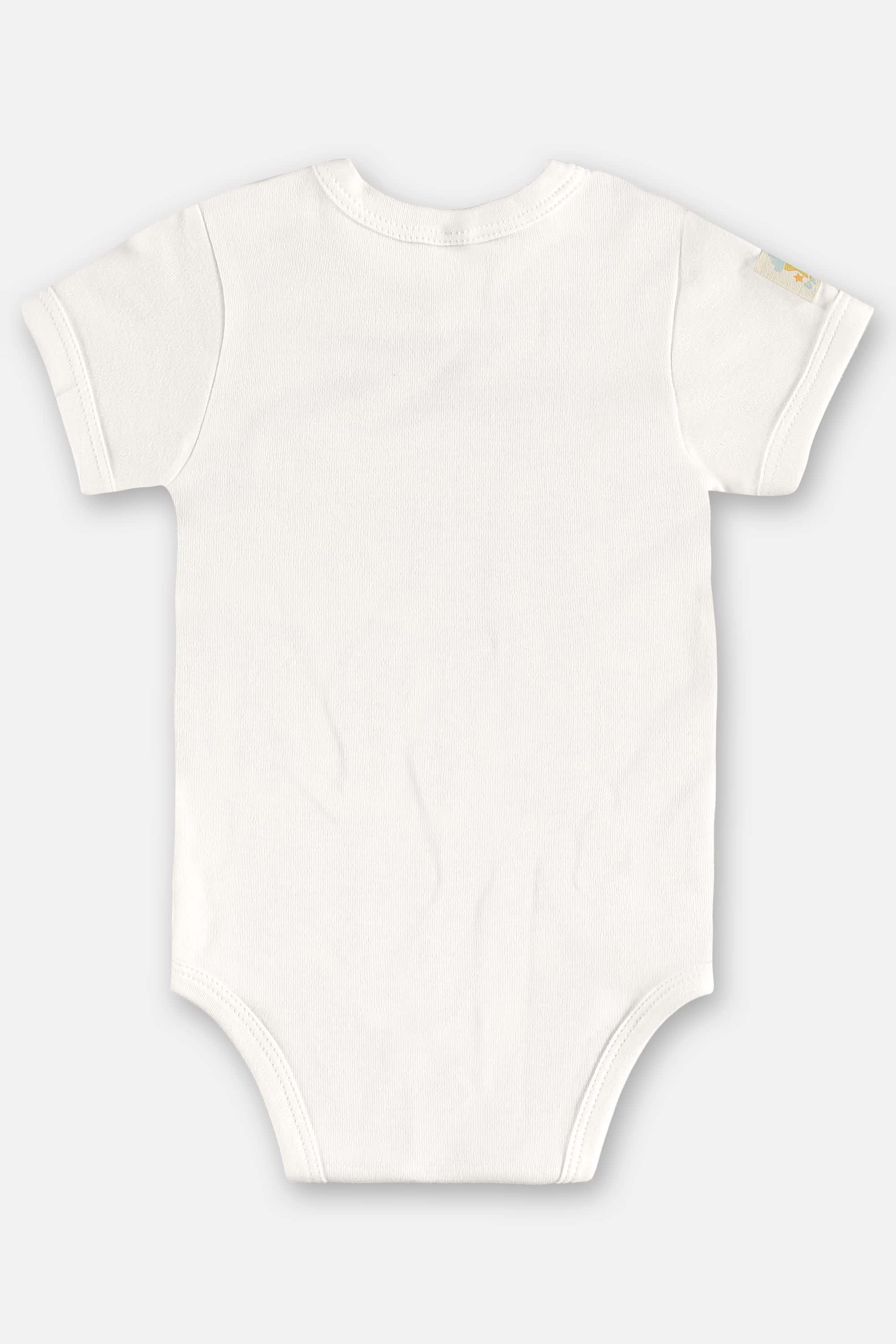 Body Bichinhos em Suedine para Bebê Menino (Off White) Up Baby - Imagem 15