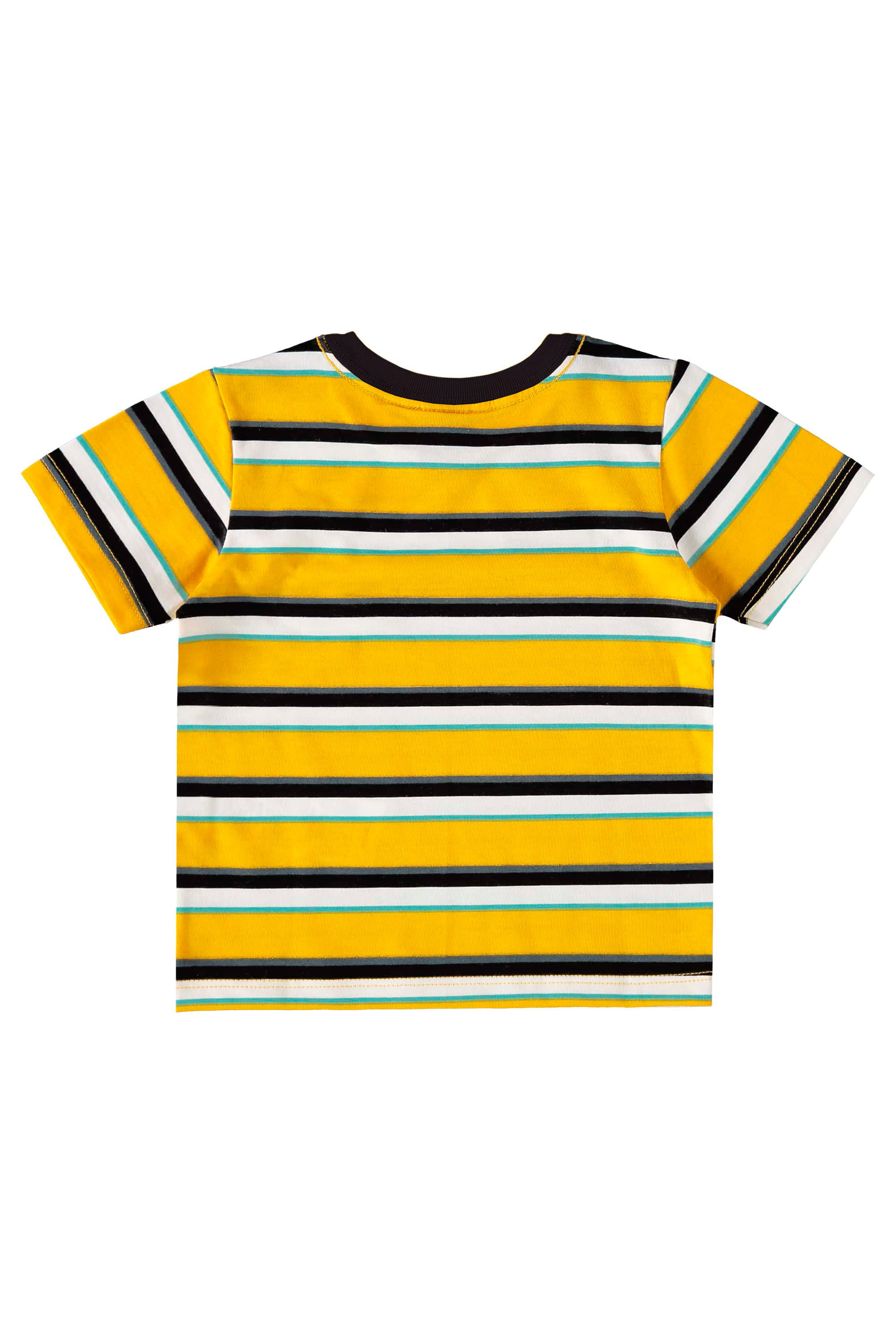 Conjunto com Camiseta e Bermuda para Bebê Menino (Laranja) Guloseima - Imagem 27