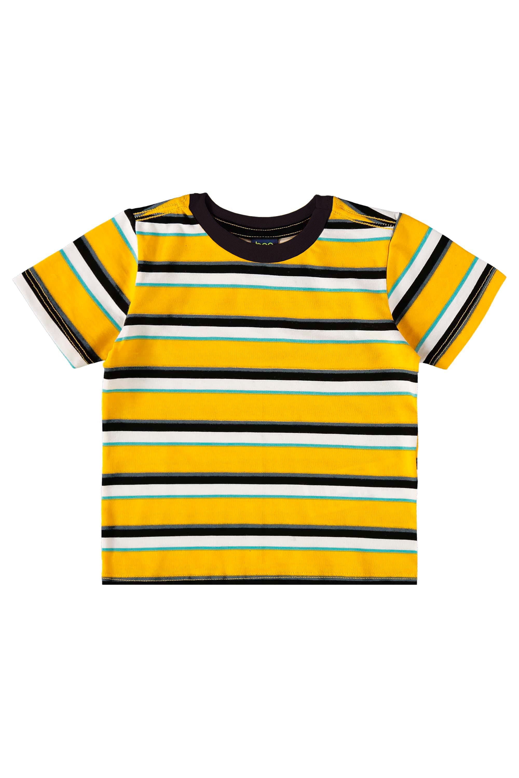 Conjunto com Camiseta e Bermuda para Bebê Menino (Laranja) Guloseima - Imagem 31