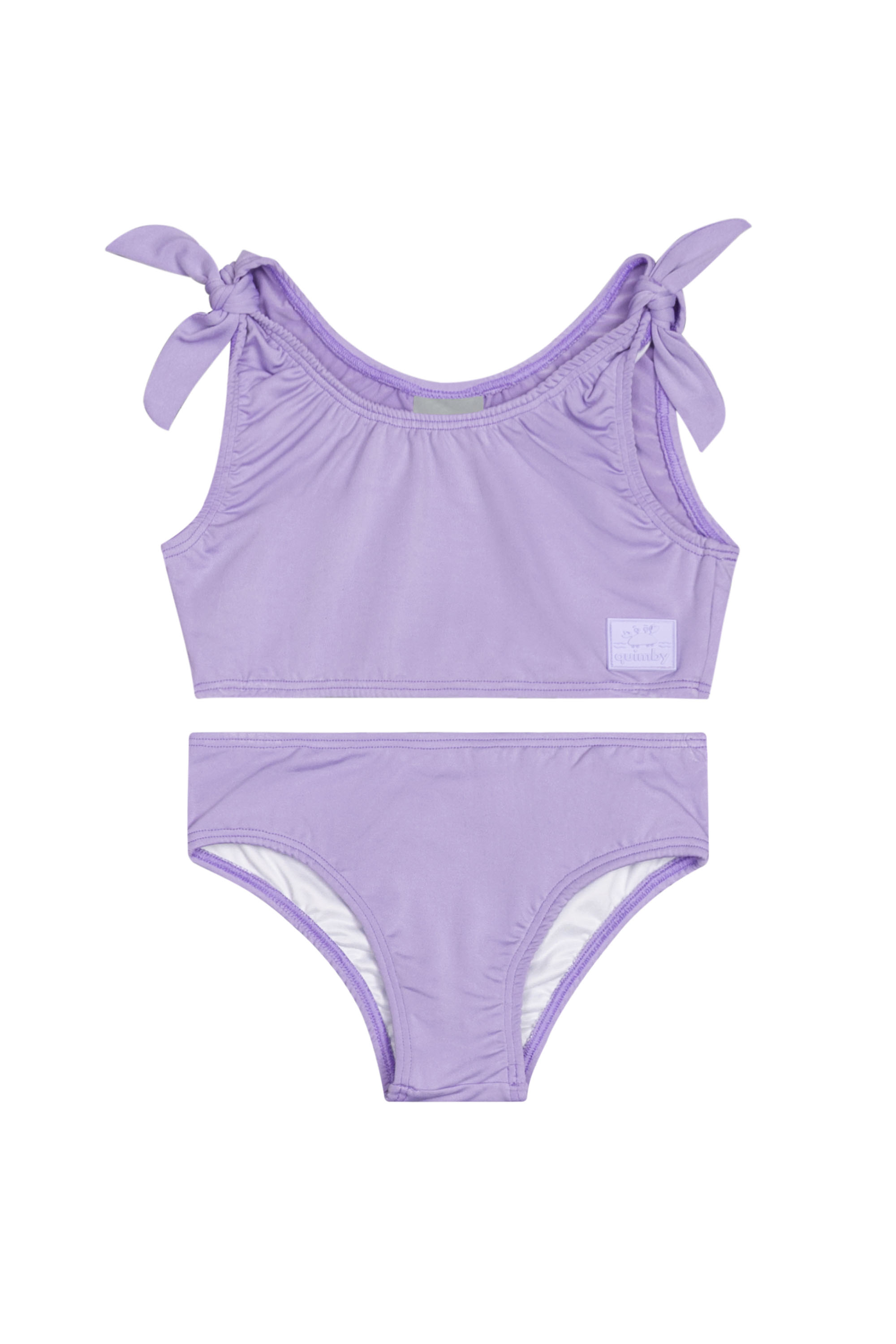 Biquíni Infantil com Estampa Revela na Água e FPS +50 (Roxo) Quimby - Imagem 18