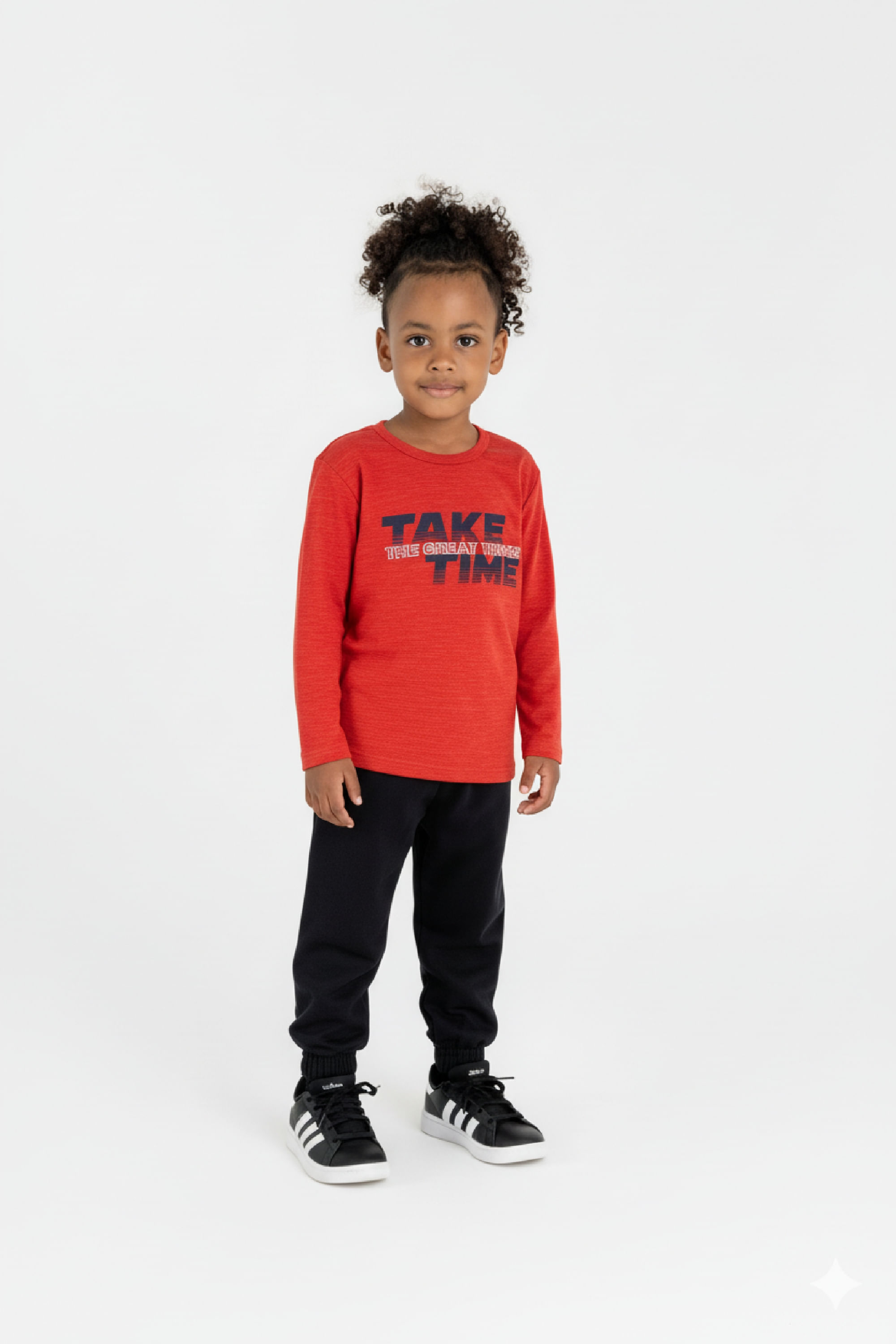 Camiseta Infantil para Menino (Vermelho) Guloseima