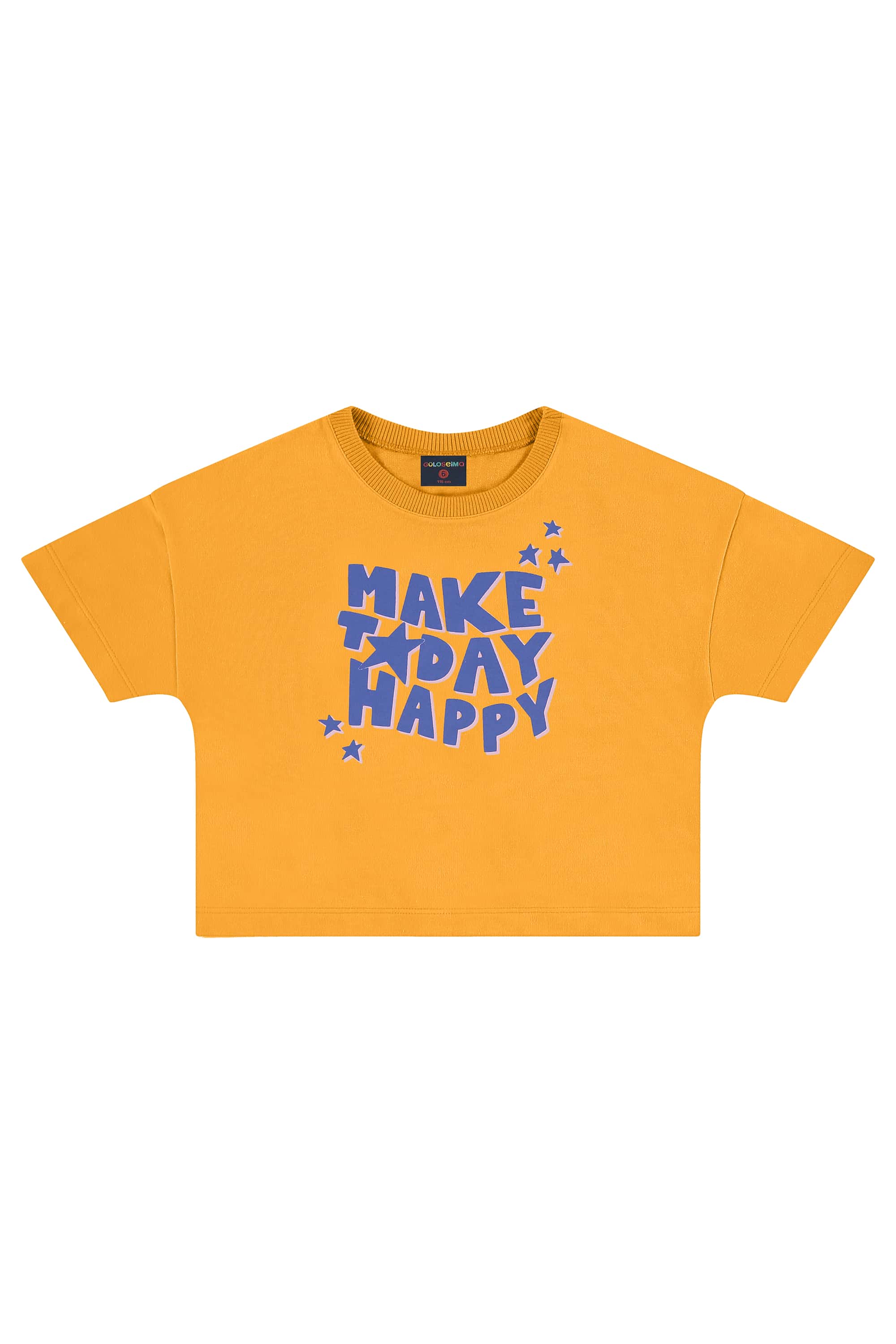 Conjunto Infantil para Menina em Moletinho (Amarelo) Guloseima - Imagem 17