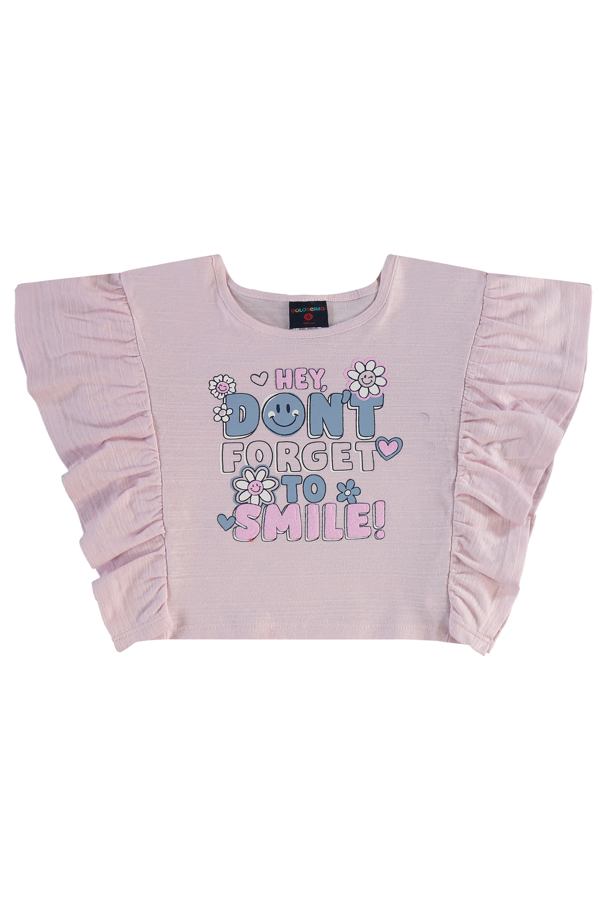 Conjunto com Blusa e Short Infantil para Menina (Roxo) Guloseima - Imagem 17