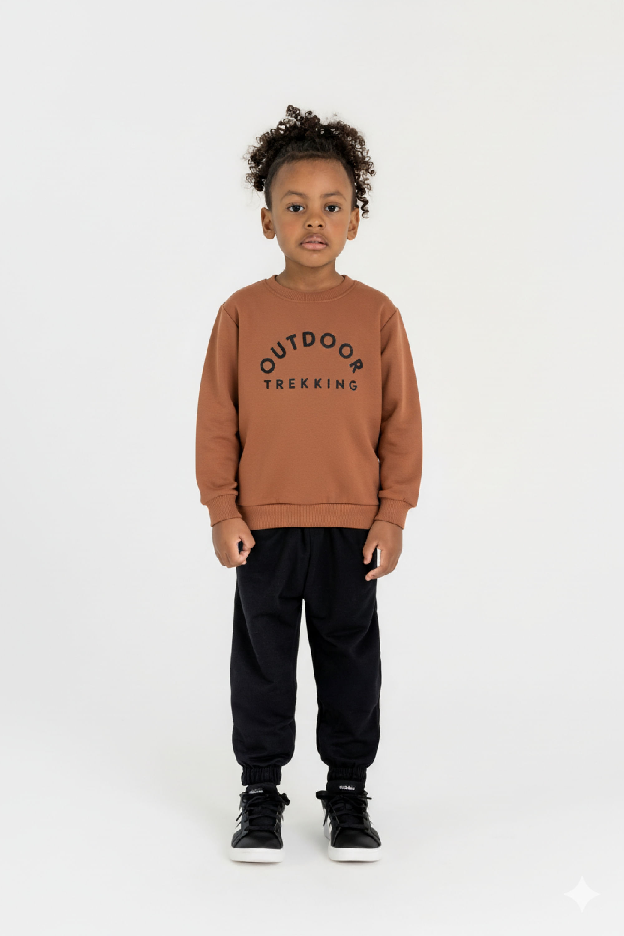 Conjunto Infantil Masculino em Moletom Felpado (Marrom) Guloseima - Imagem 13