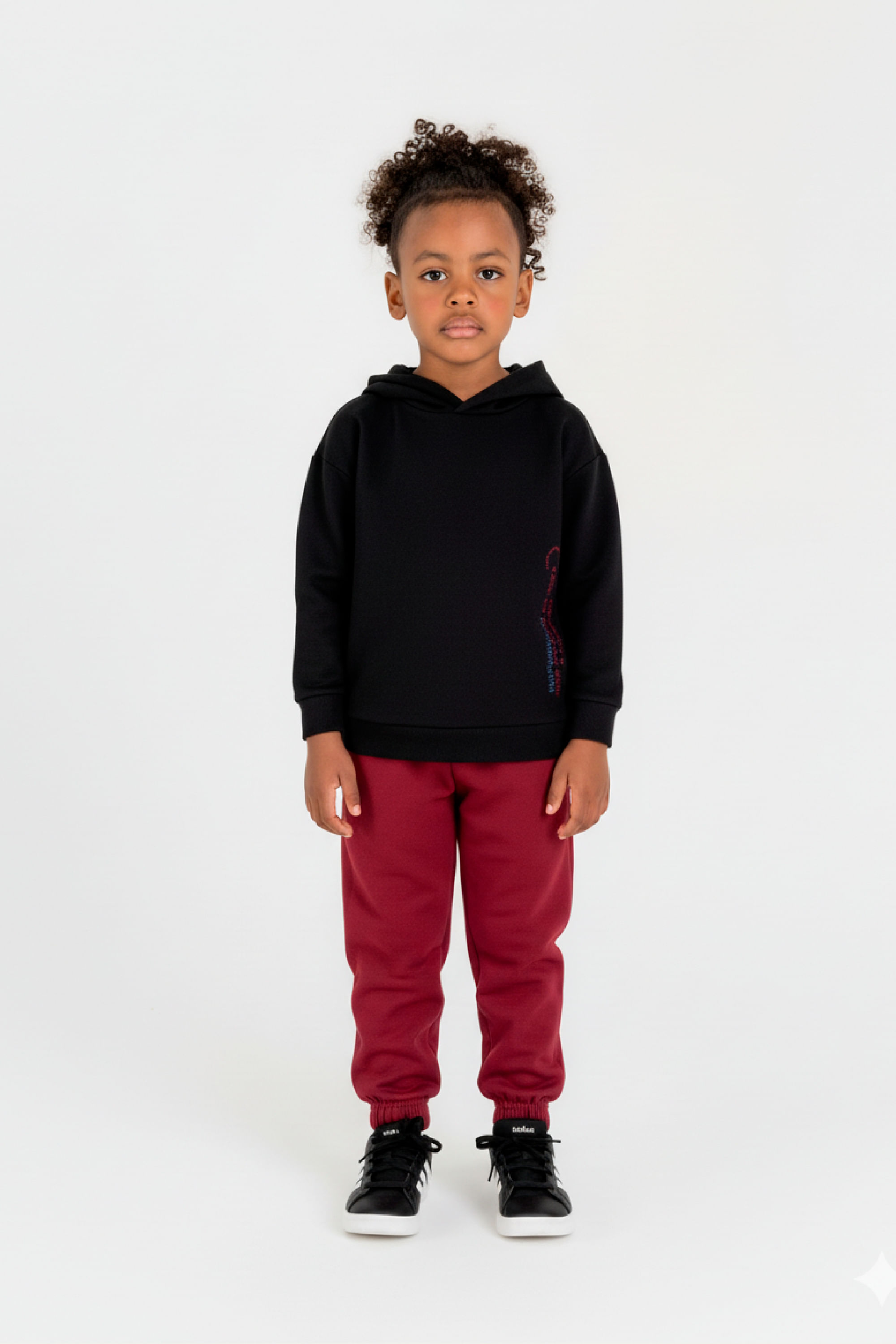 Conjunto Infantil Masculino em Meia Malha Flamê (Preto) Guloseima - Imagem 13