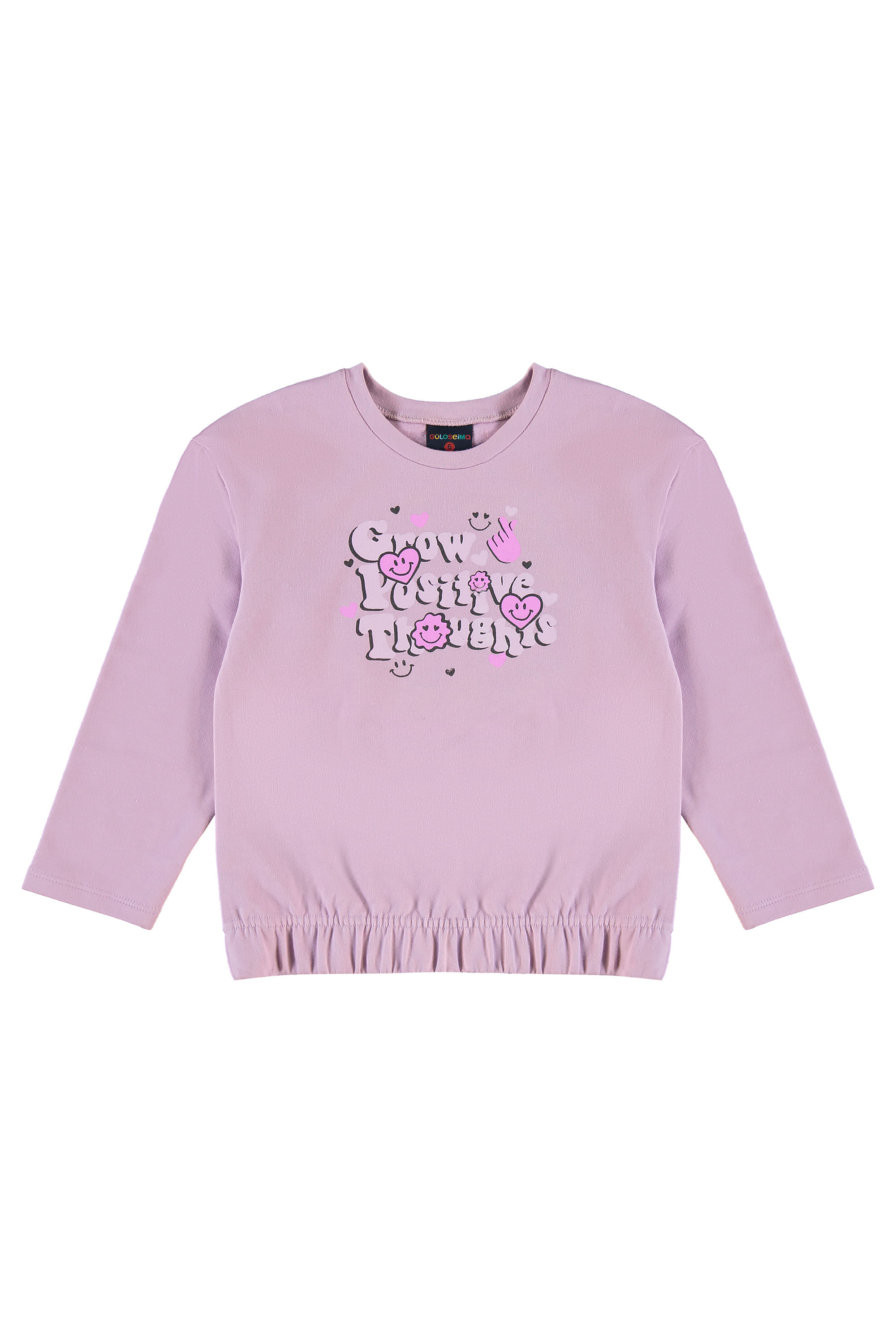 Conjunto Infantil Feminino em Molecotton Sustentável (Lilás) Guloseima - Imagem 3