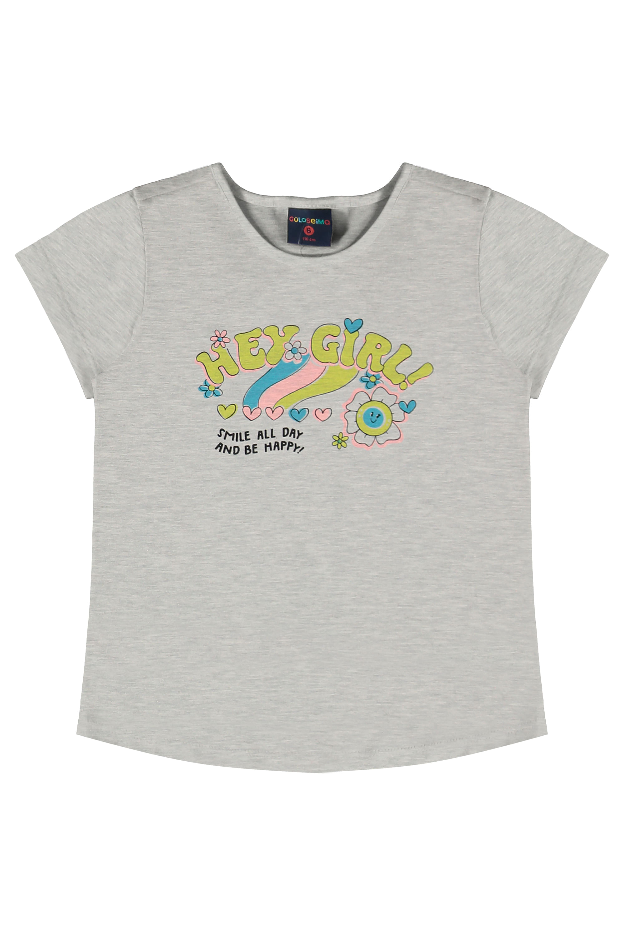 Conjunto Infantil para Meninas com Blusa e Ciclista (Cinza) Guloseima - Imagem 24