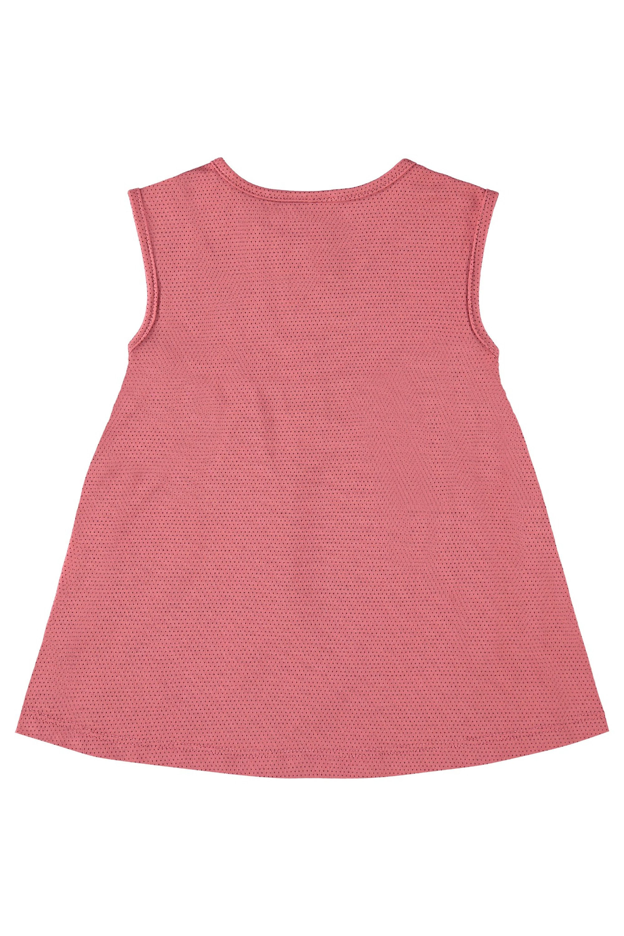 Vestido em Malha Trabalhada para Bebê Menina (Coral) Guloseima - Imagem 12