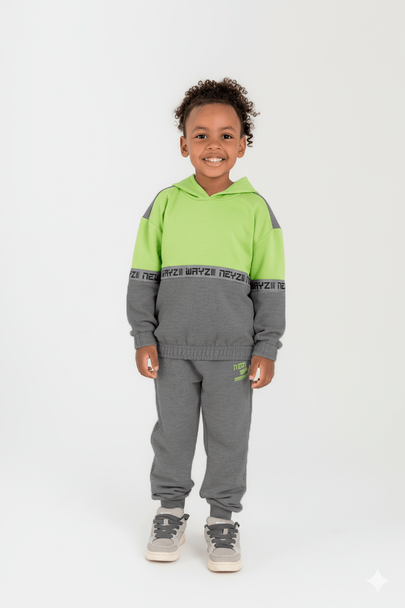 Conjunto Blusão e Calça Infantil Menino (Verde Claro) Guloseima - Imagem 15