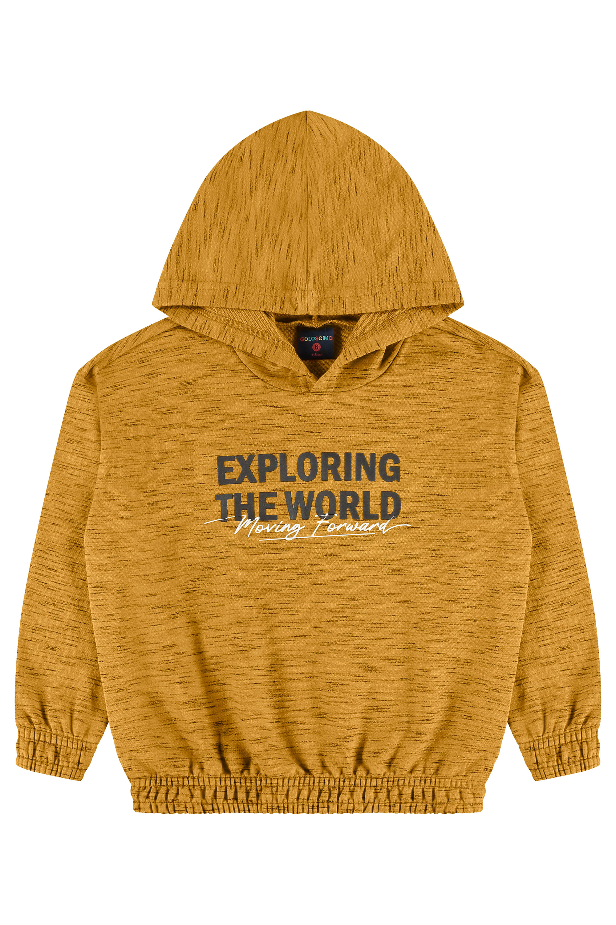 Conjunto em Moletom Sem Felpa Infantil Masculino (Marrom) Guloseima - Imagem 38