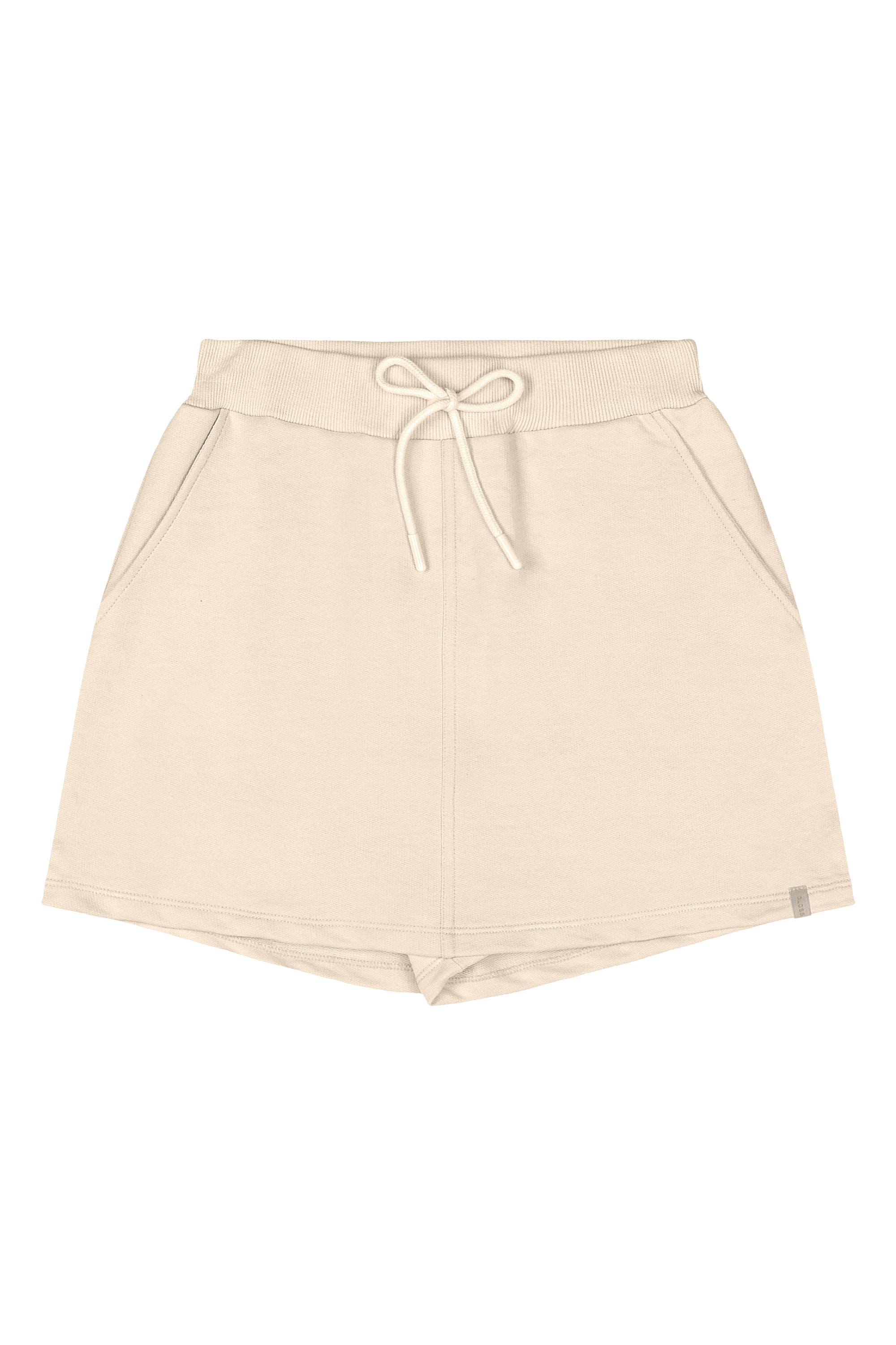 Short-Saia Básico Juvenil em Moletom para Menina (Bege) Gloss