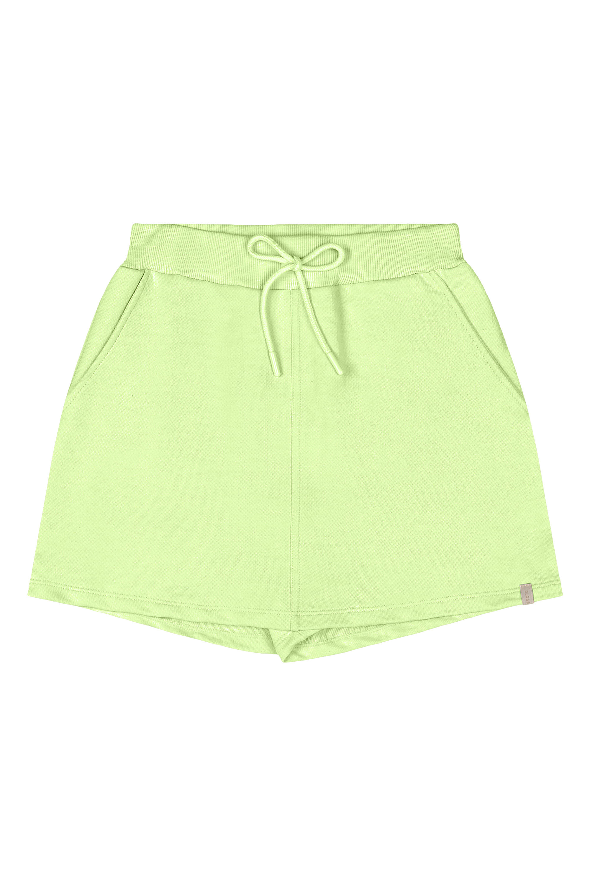 Short-Saia Básico Juvenil em Moletom para Menina (Verde) Gloss - Imagem 4