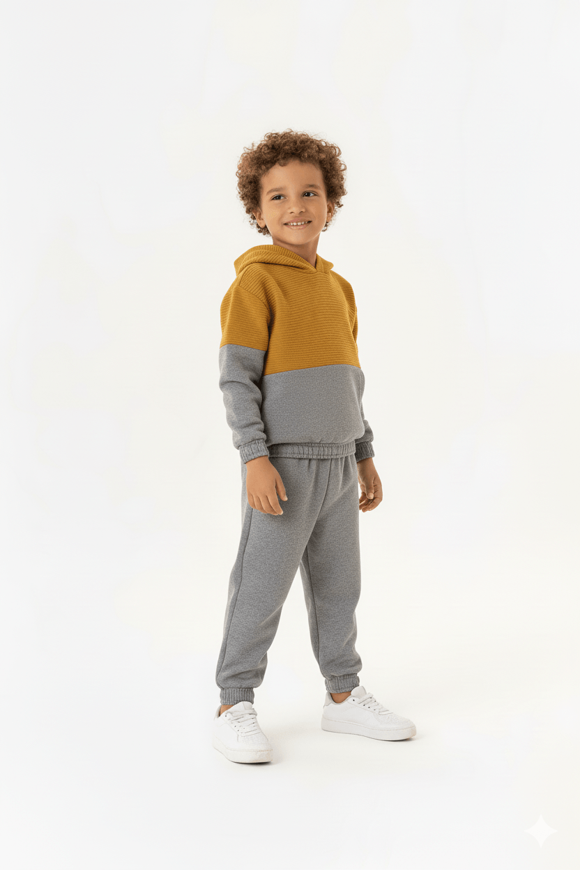 Conjunto com Blusão e Calça Infantil Masculino (Cinza) Guloseima - Imagem 22