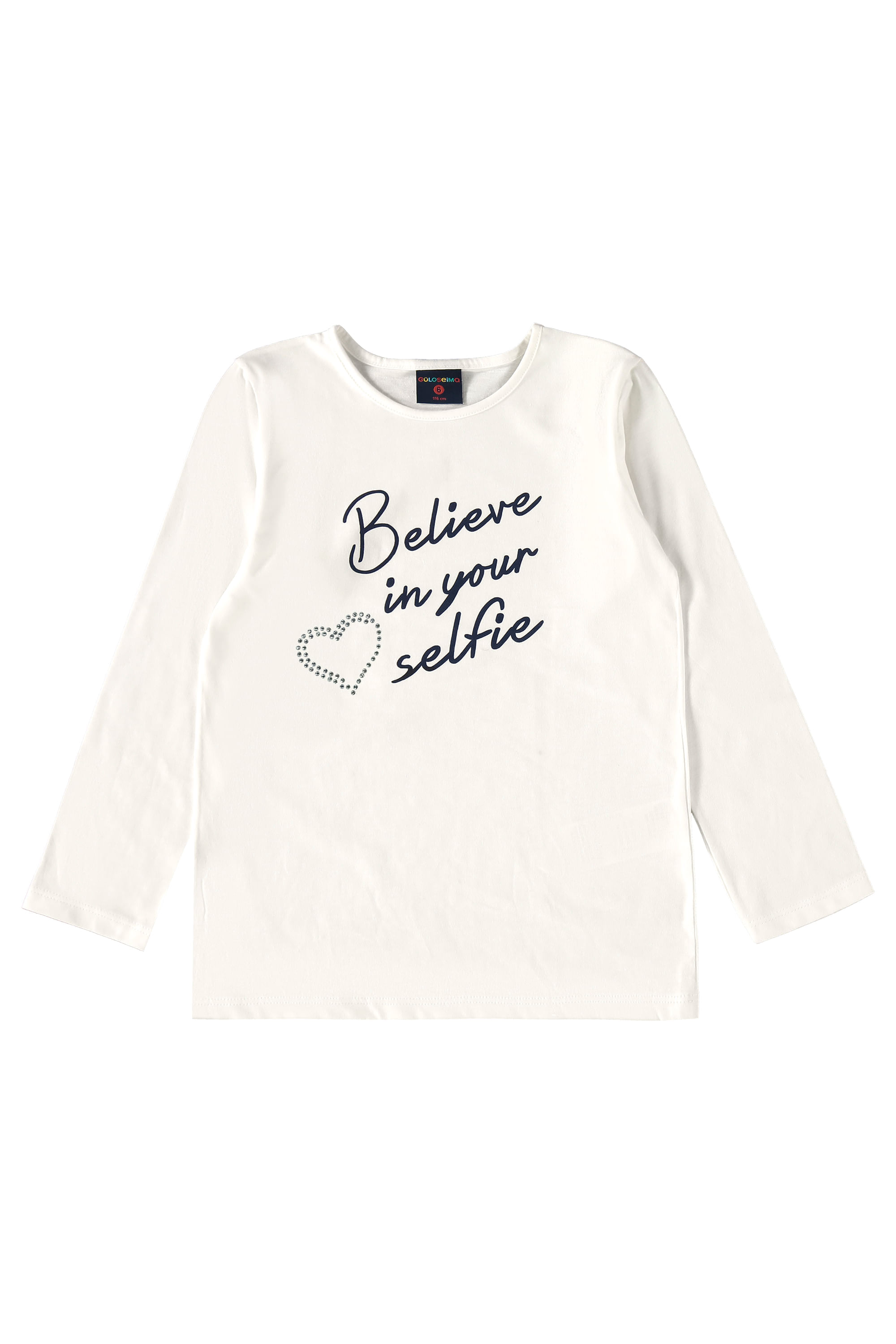 Conjunto Blusa e Calça Legging Infantil para Menina (Off White) Guloseima - Imagem 24