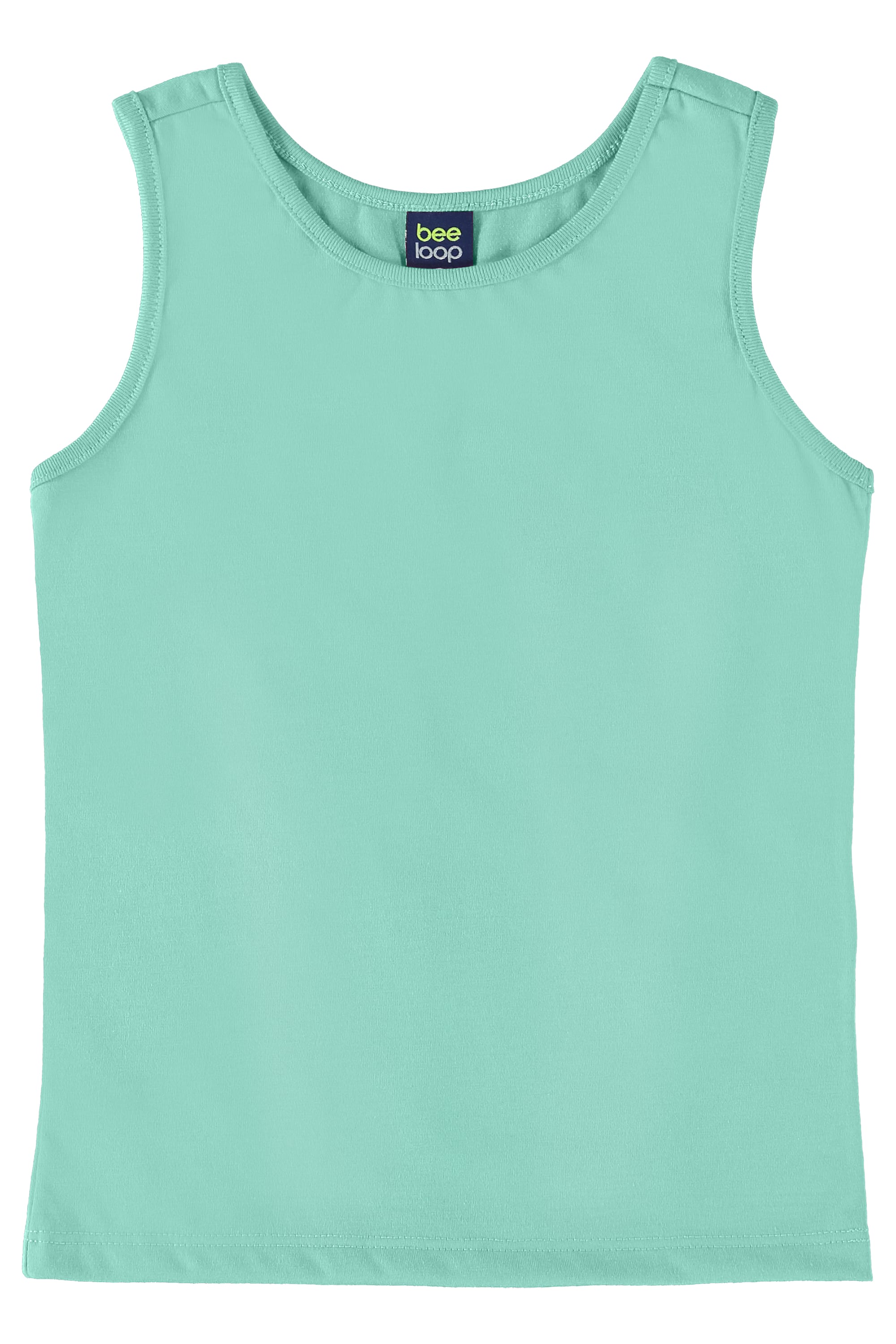 Regata em Meia Malha para Menina (Verde) Bee Loop