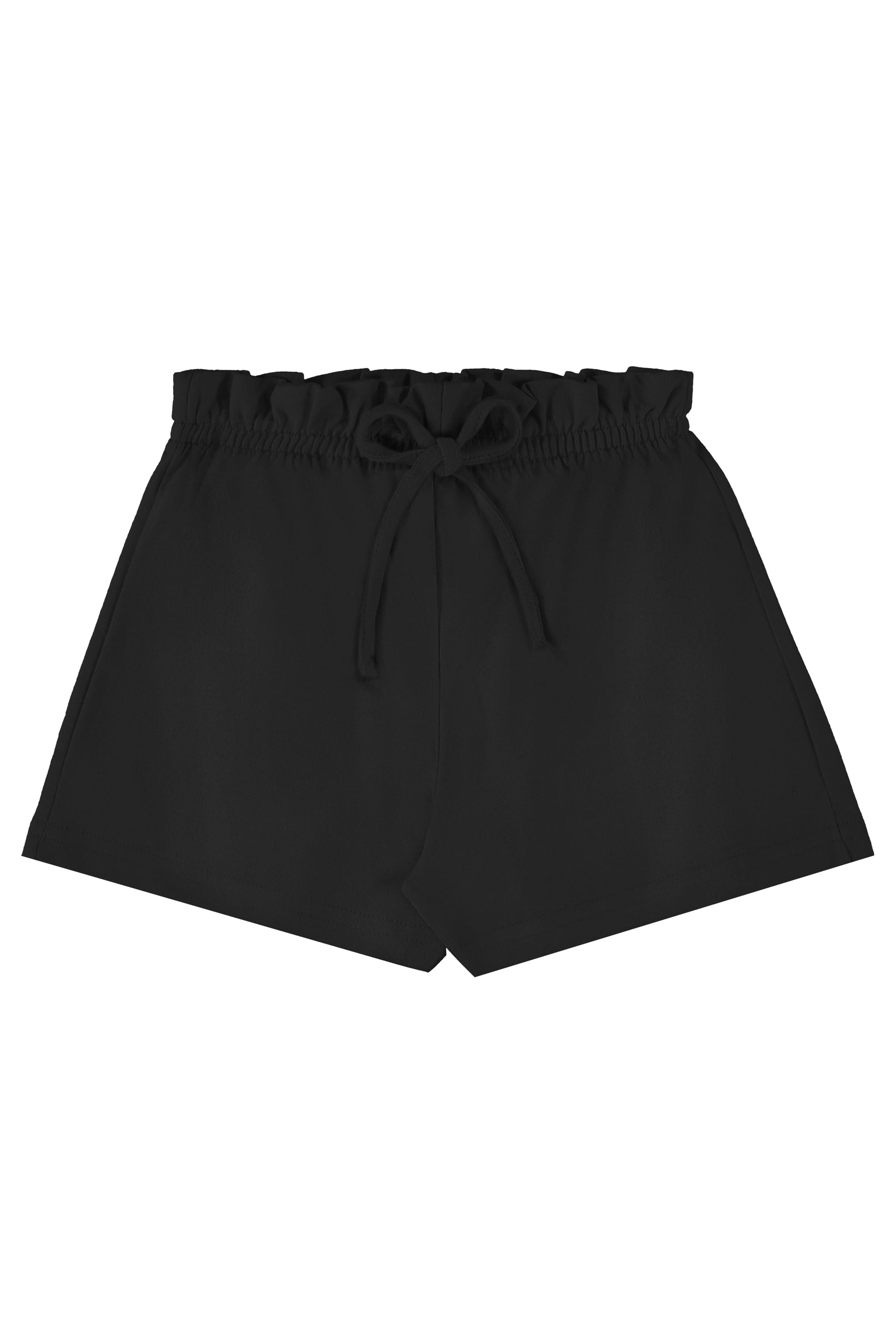 Short Infantil em Moletom para Menina (Preto) Bee Loop - Imagem 7