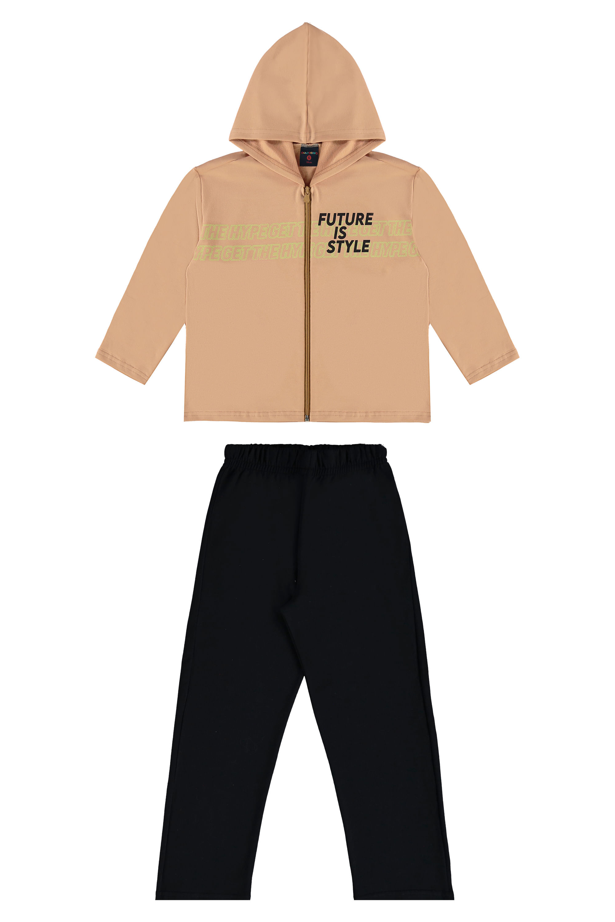 Conjunto Jaqueta e Calça Infantil para Menino (Marrom) Guloseima - Imagem 23