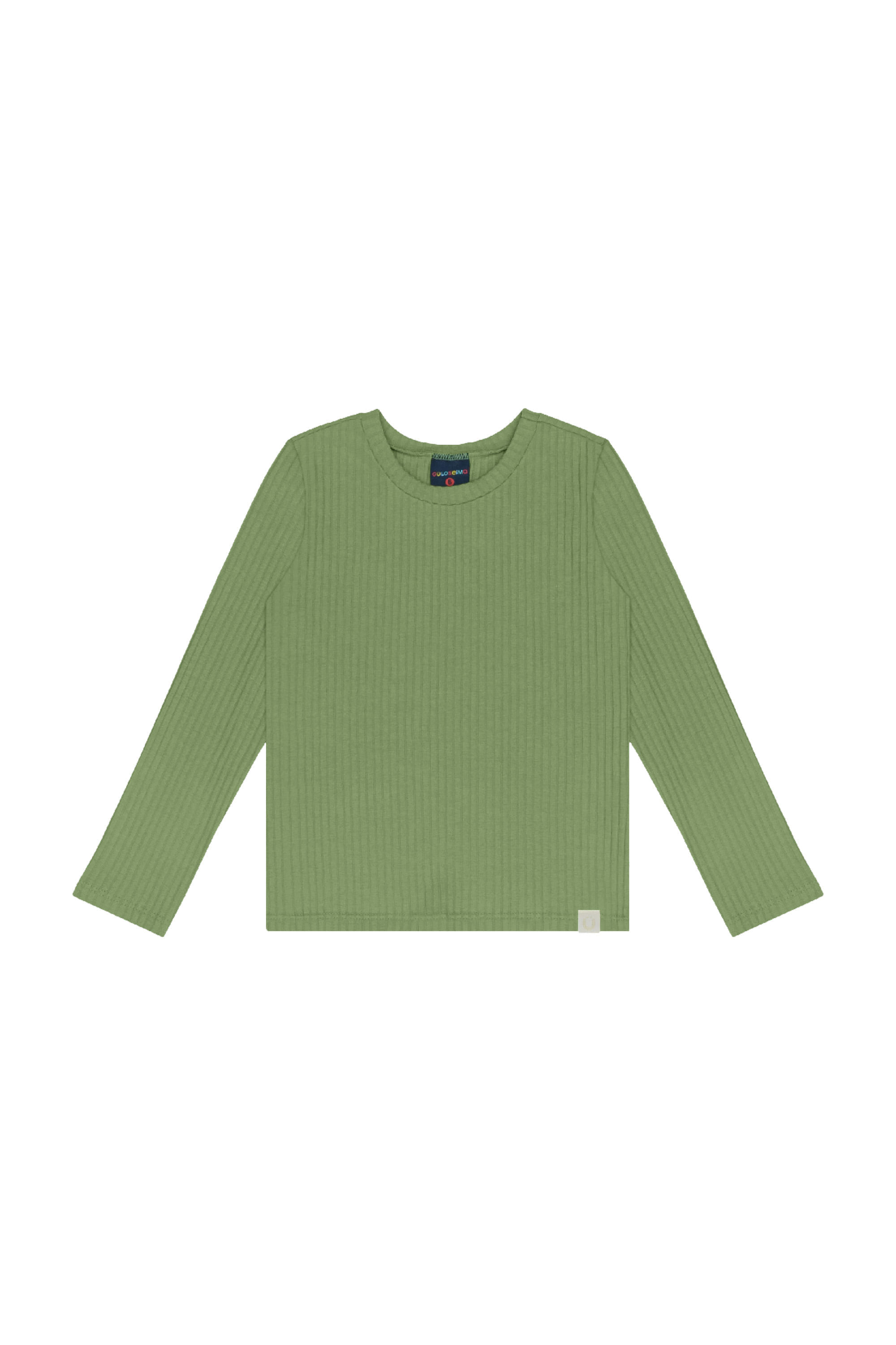 Blusa Infantil Feminina em Ribana (Verde) Guloseima - Imagem 17