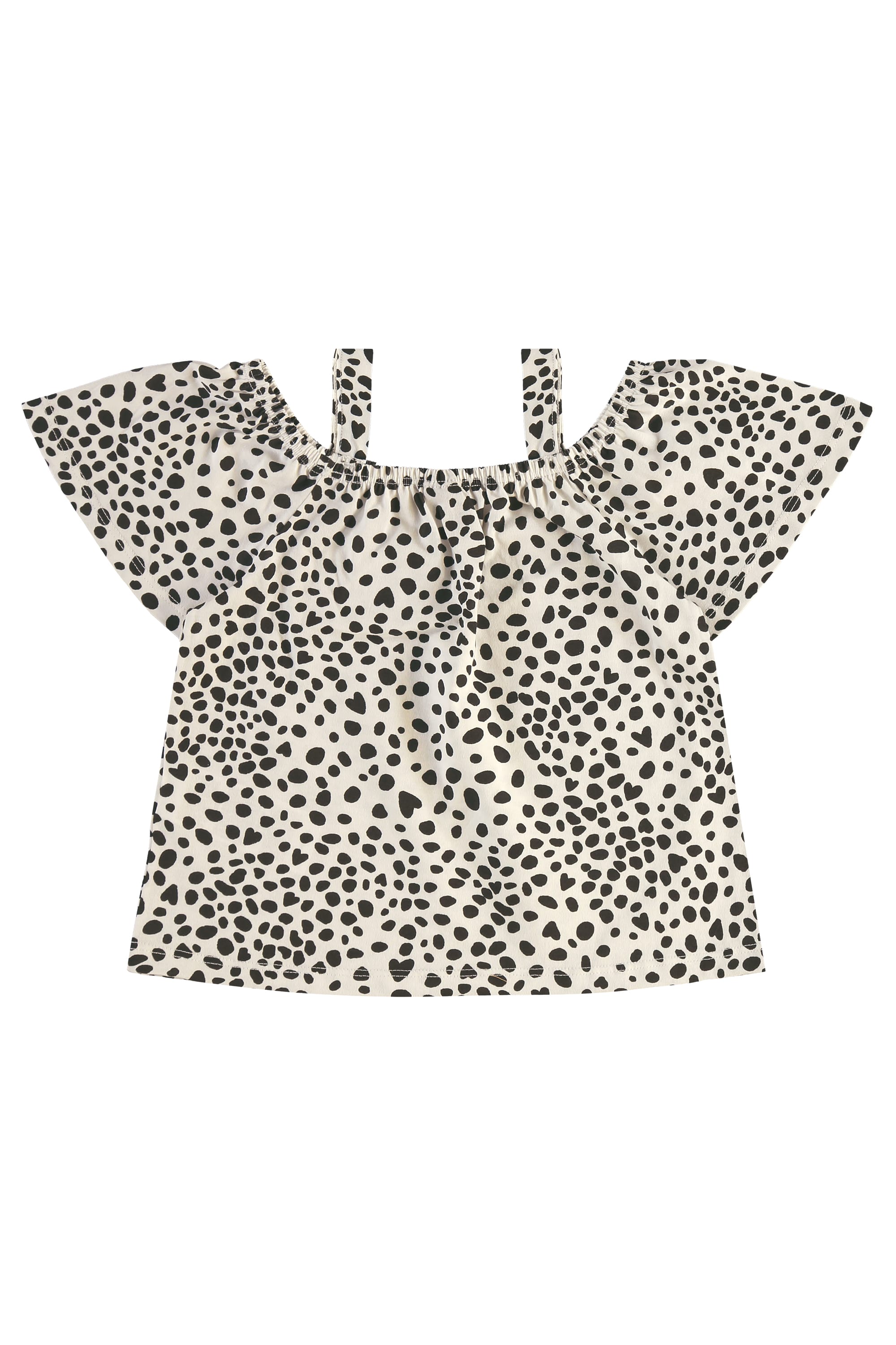 Conjunto Estampado com Bata e Short para Menina (Branco) Bee Loop - Imagem 26