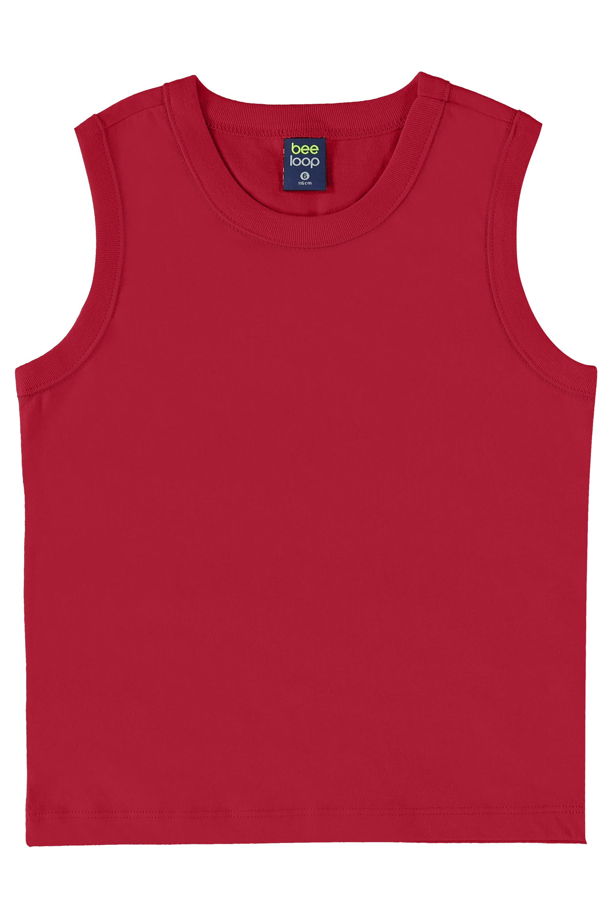 Regata Básica para Menino (Vermelho) Bee Loop - Imagem 8