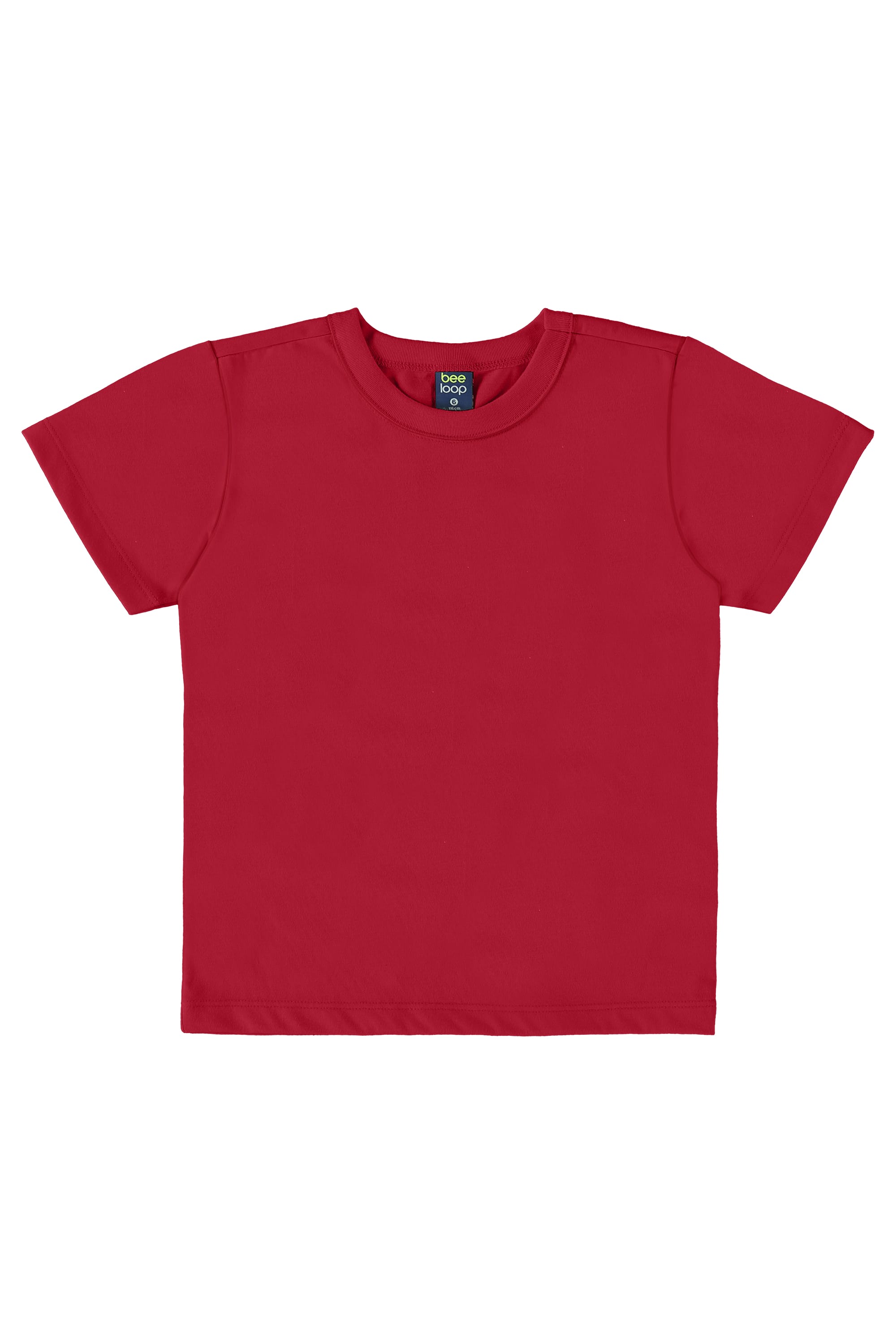 Camiseta Básica para Menino (Vermelho) Bee Loop - Imagem 17
