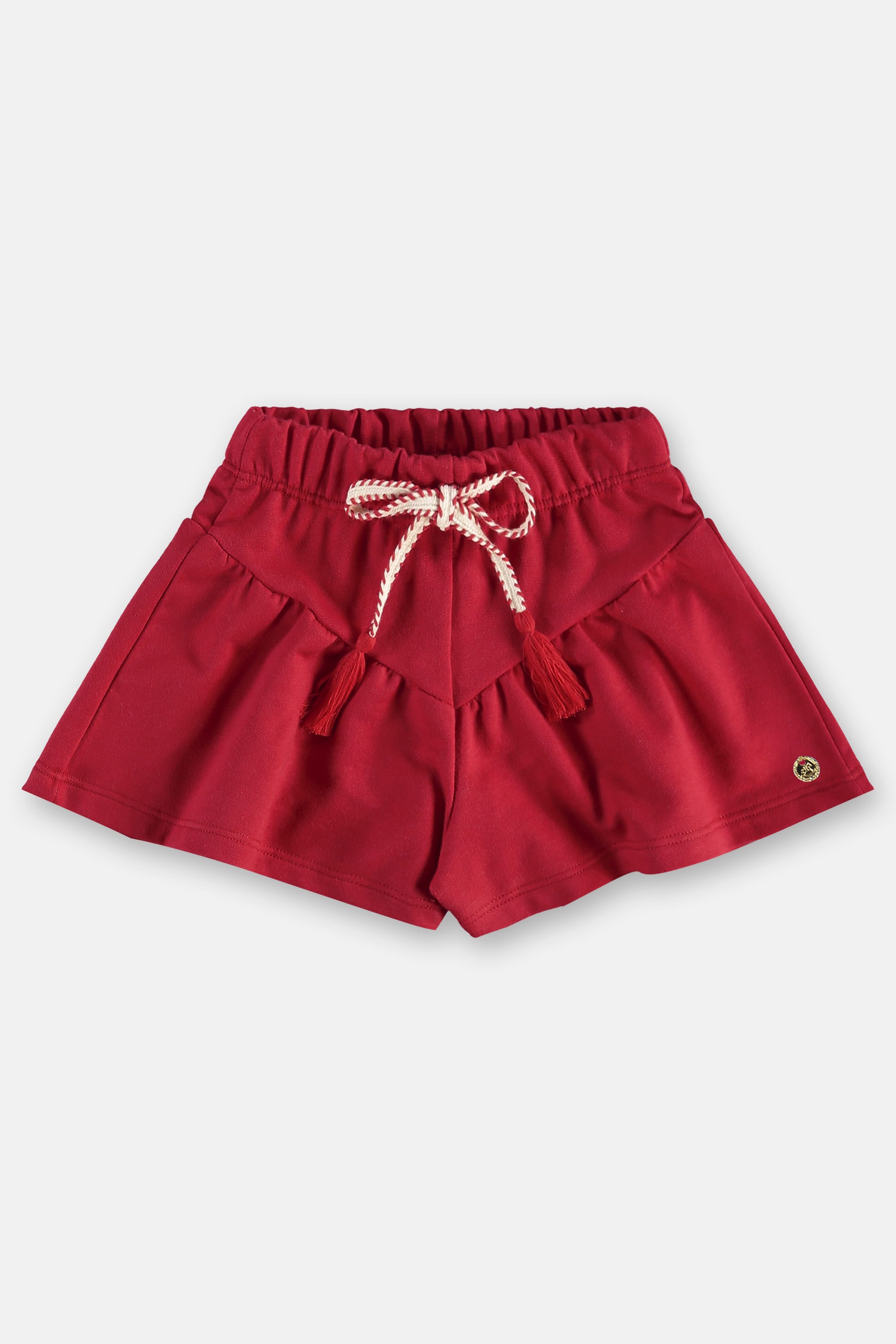 Conjunto Infantil Feminino Blusa Cereja e Short (Off White) Up Baby - Imagem 39