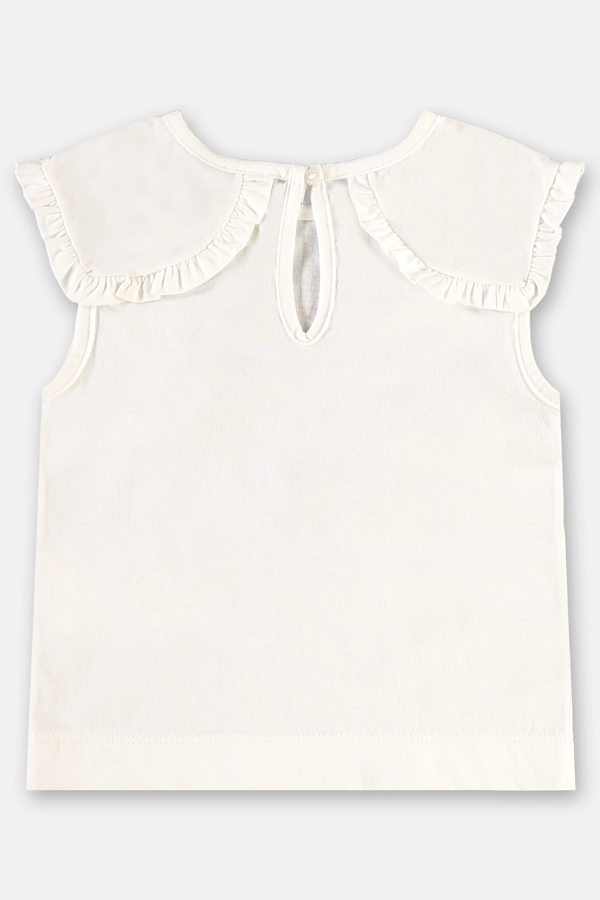 Conjunto Infantil com Blusa Cereja e Saia Listrada (Off White) Up Baby - Imagem 28