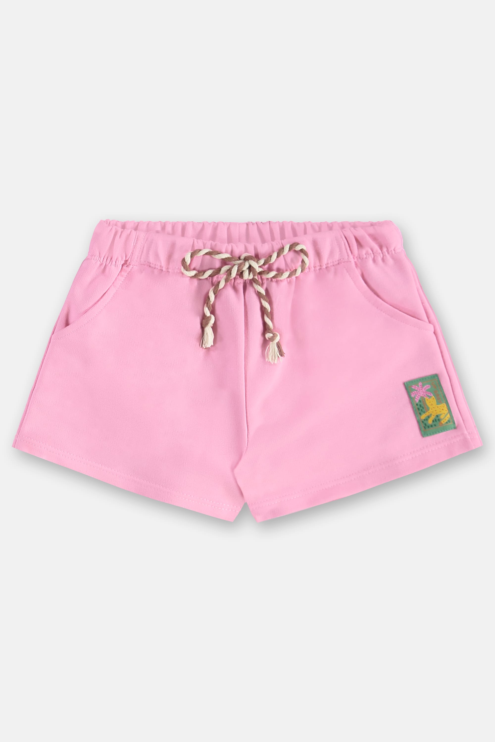 Conjunto Infantil Feminino com Bata e Short (Verde) Up Baby - Imagem 39