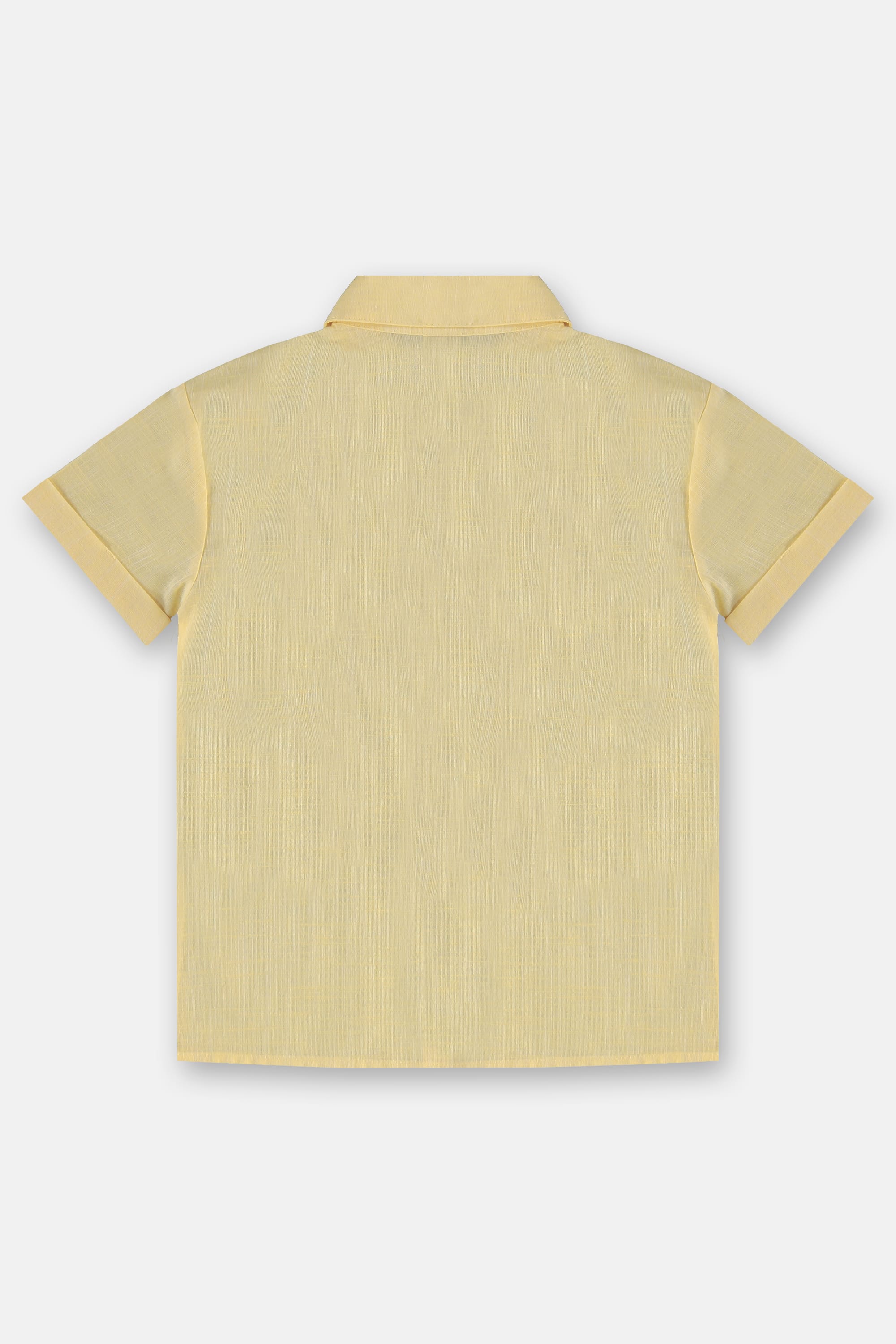 Camisa Infantil Masculina em Algodão Voil (Amarelo) Up Baby - Imagem 6