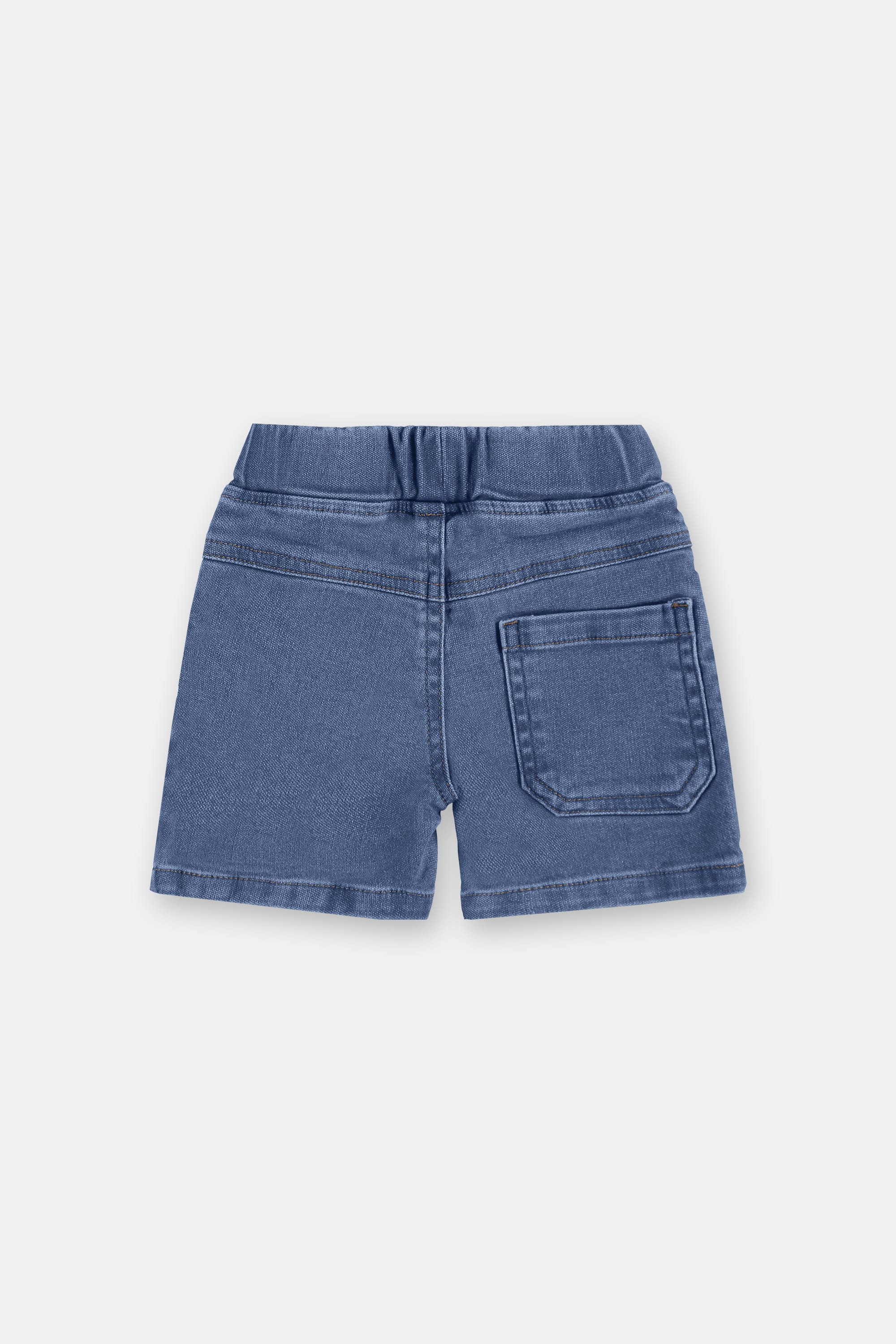 Bermuda para Bebê Menino em Jeans com Elastano (Azul) Up Baby - Imagem 9