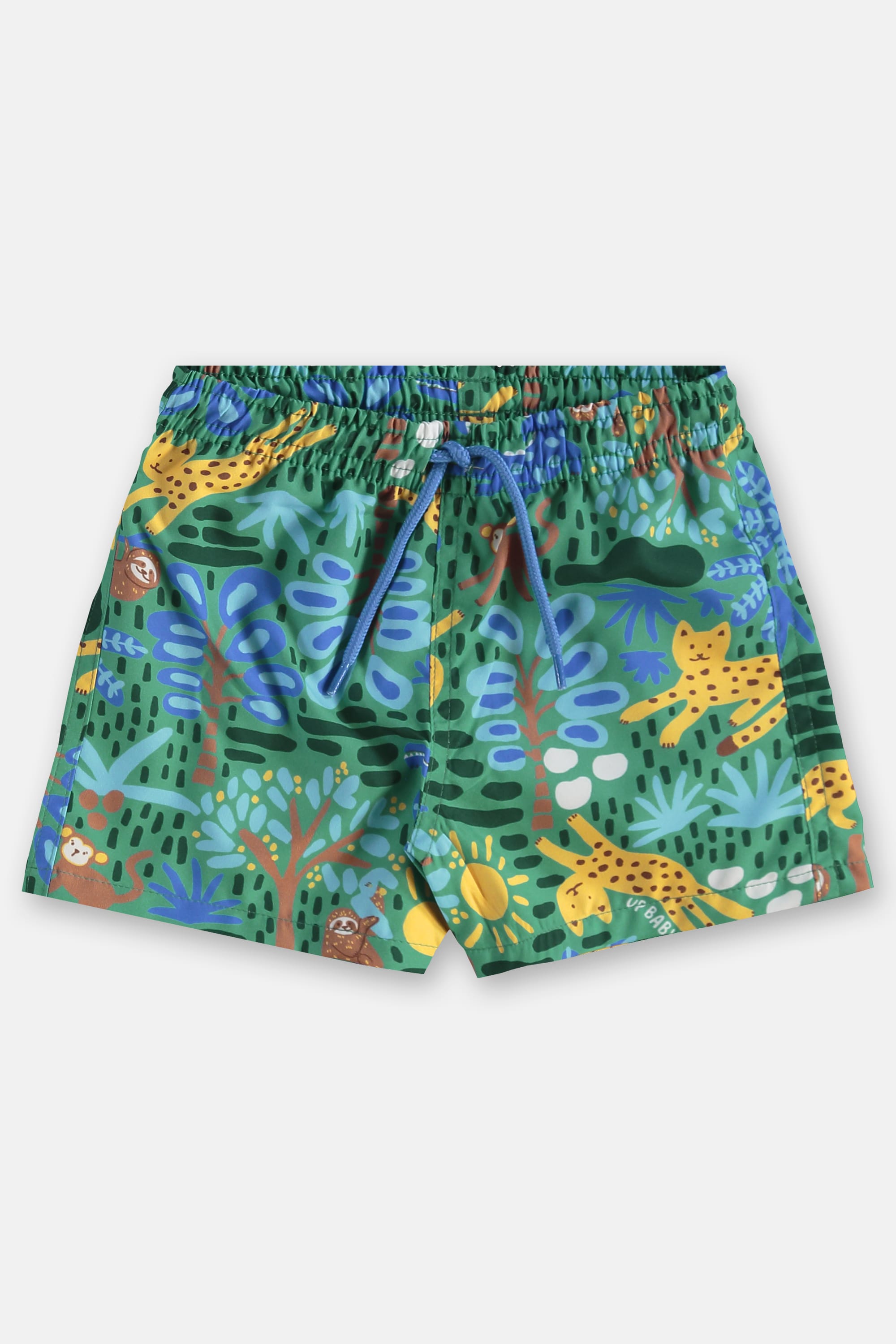 Conjunto Infantil com Camiseta em Algodão e Short em Microfibra (Branco) Up Baby - Imagem 9