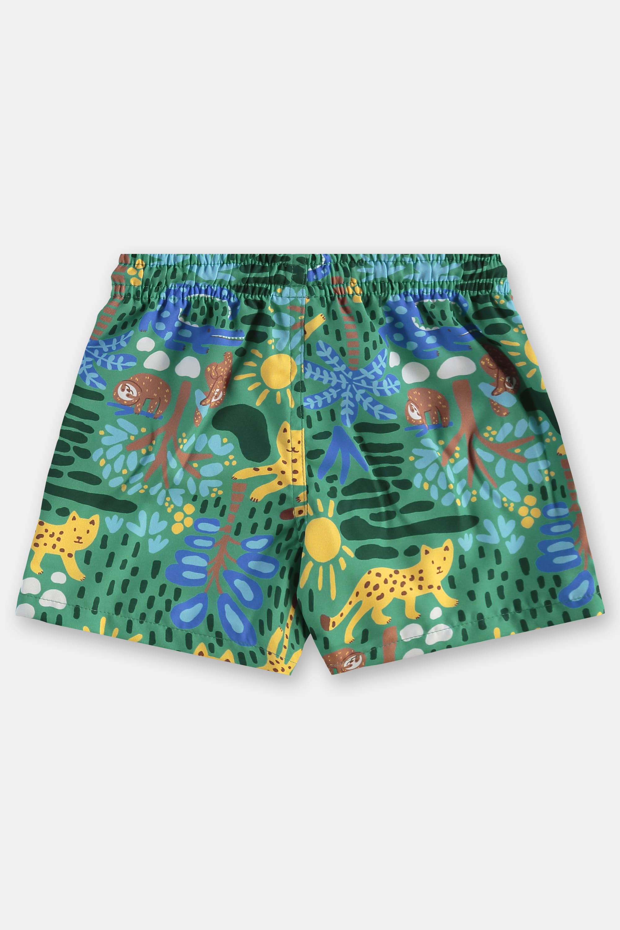 Conjunto Infantil com Camiseta em Algodão e Short em Microfibra (Branco) Up Baby - Imagem 41