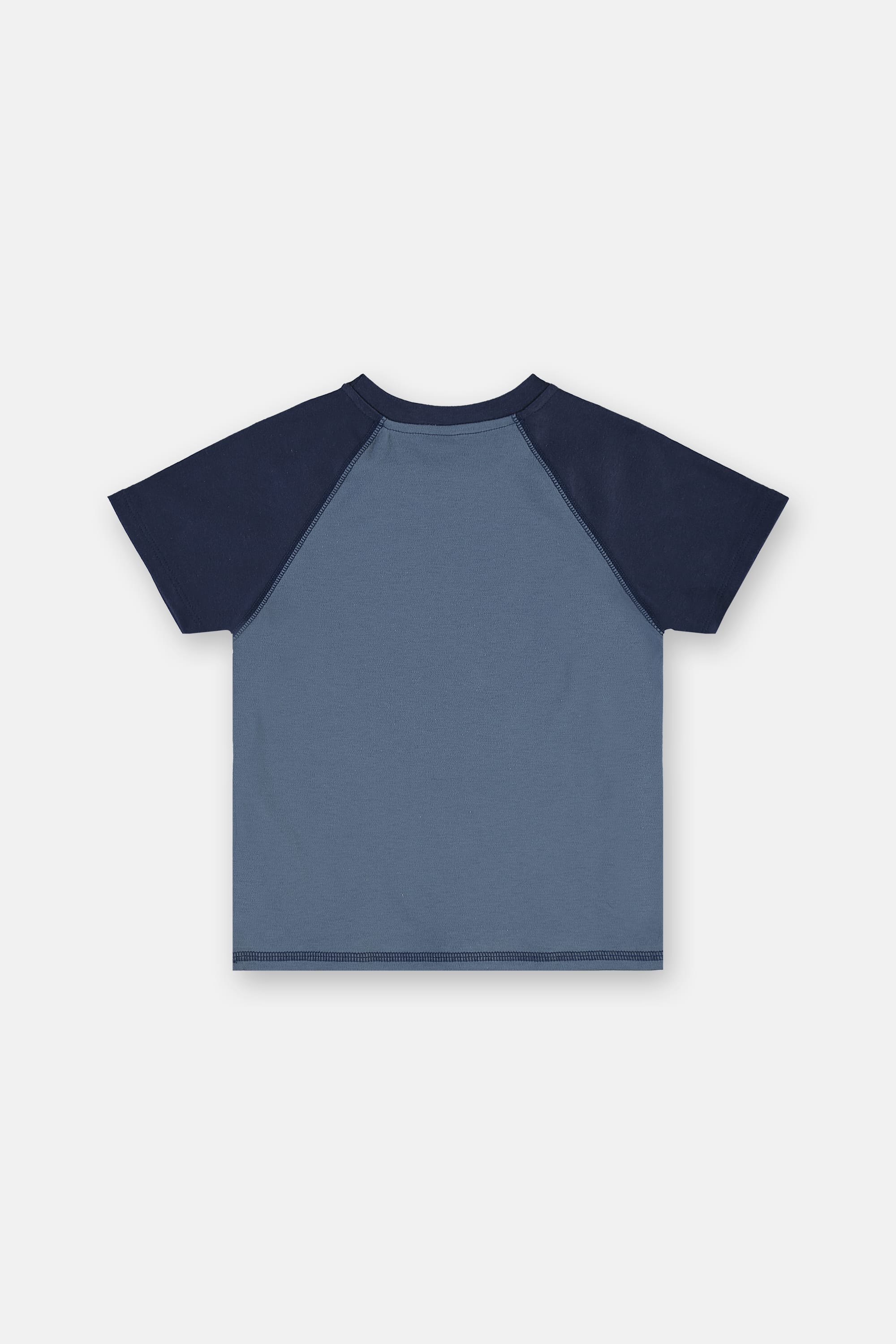 Camiseta Infantil Masculina Manga Curta Raglan (Azul) Up Baby - Imagem 21