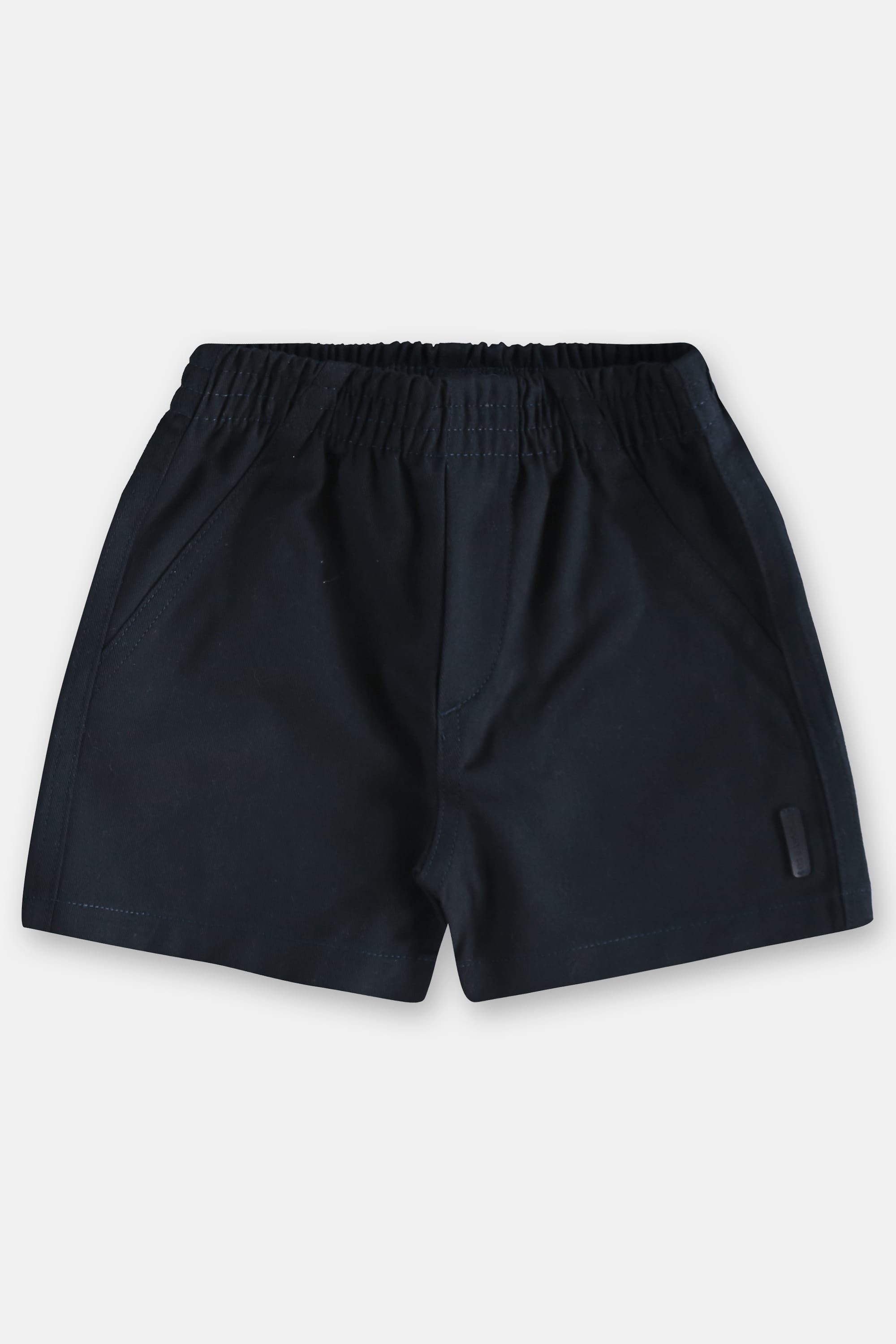 Conjunto Bebê Menino com Bata Xadrez e Bermuda (Branco) Up Baby - Imagem 4