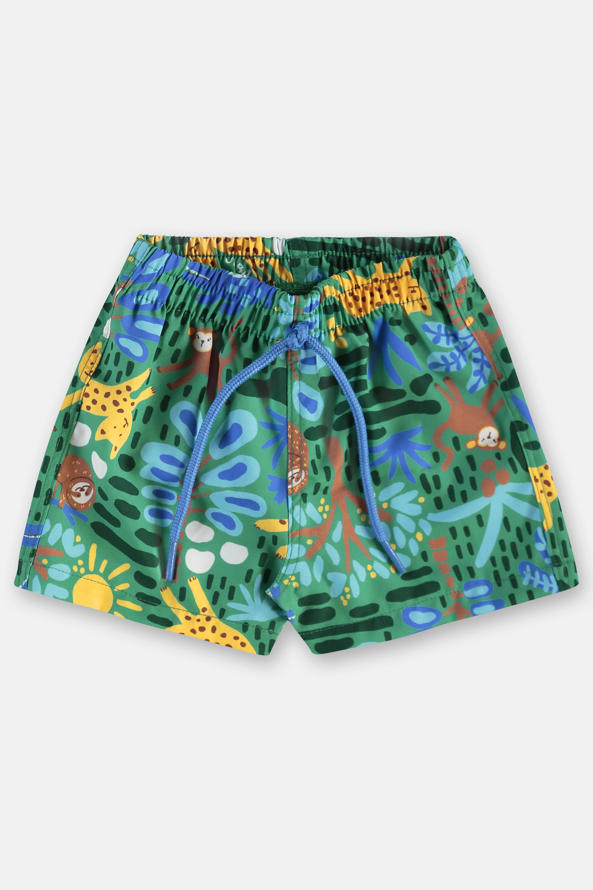 Conjunto de Verão para Bebê Menino com Body Regata e Bermuda (Branco) Up Baby - Imagem 8