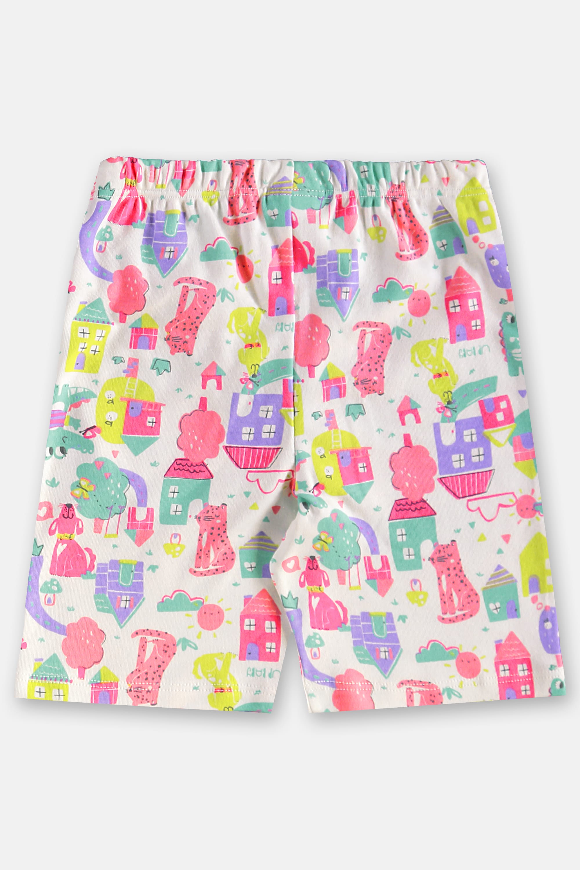 Pijama Infantil Feminino em Suedine Estampado (Branco) Up Baby - Imagem 34