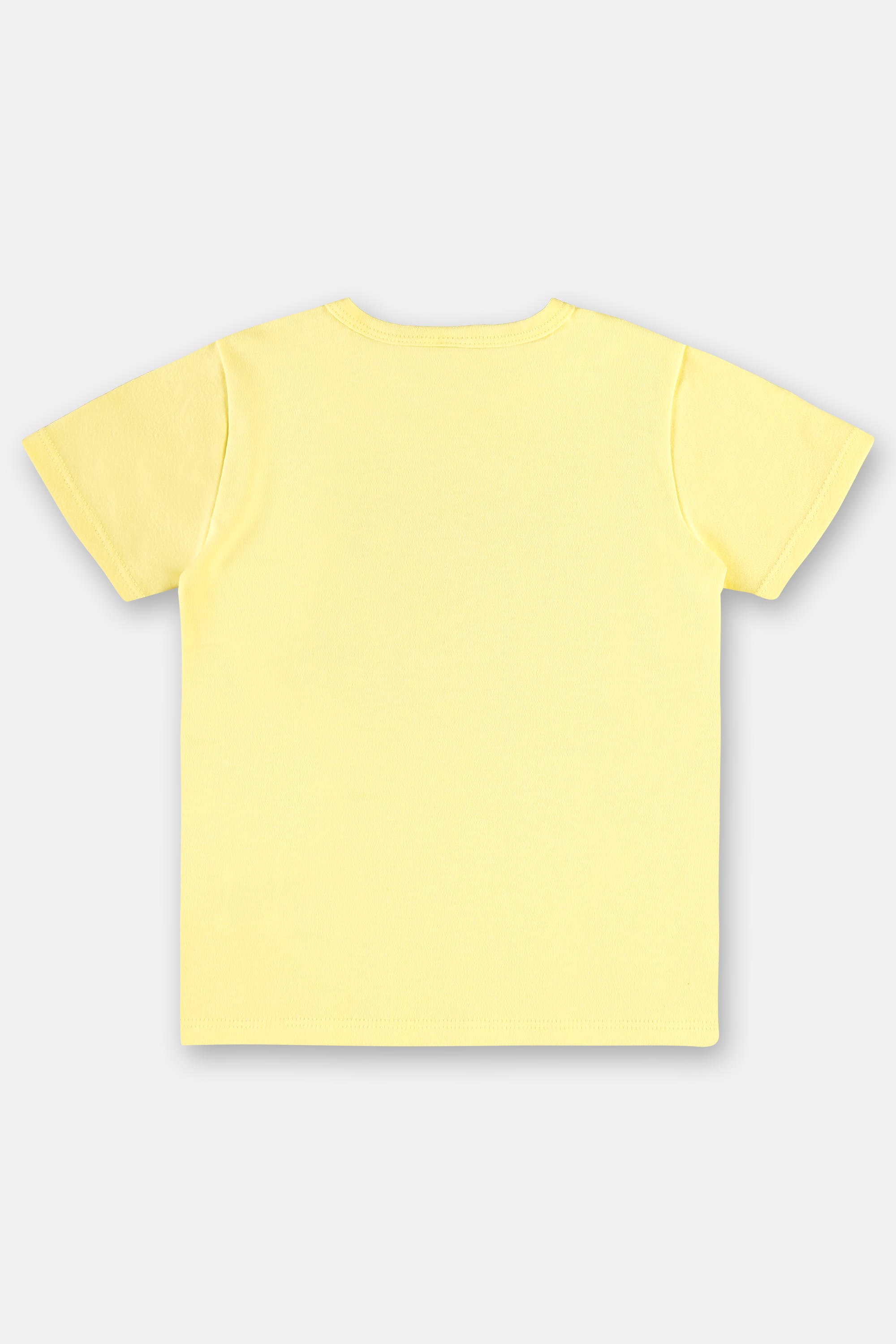 Pijama Infantil de Verão com Camiseta e Bermuda Estampados (Amarelo) Up Baby - Imagem 54