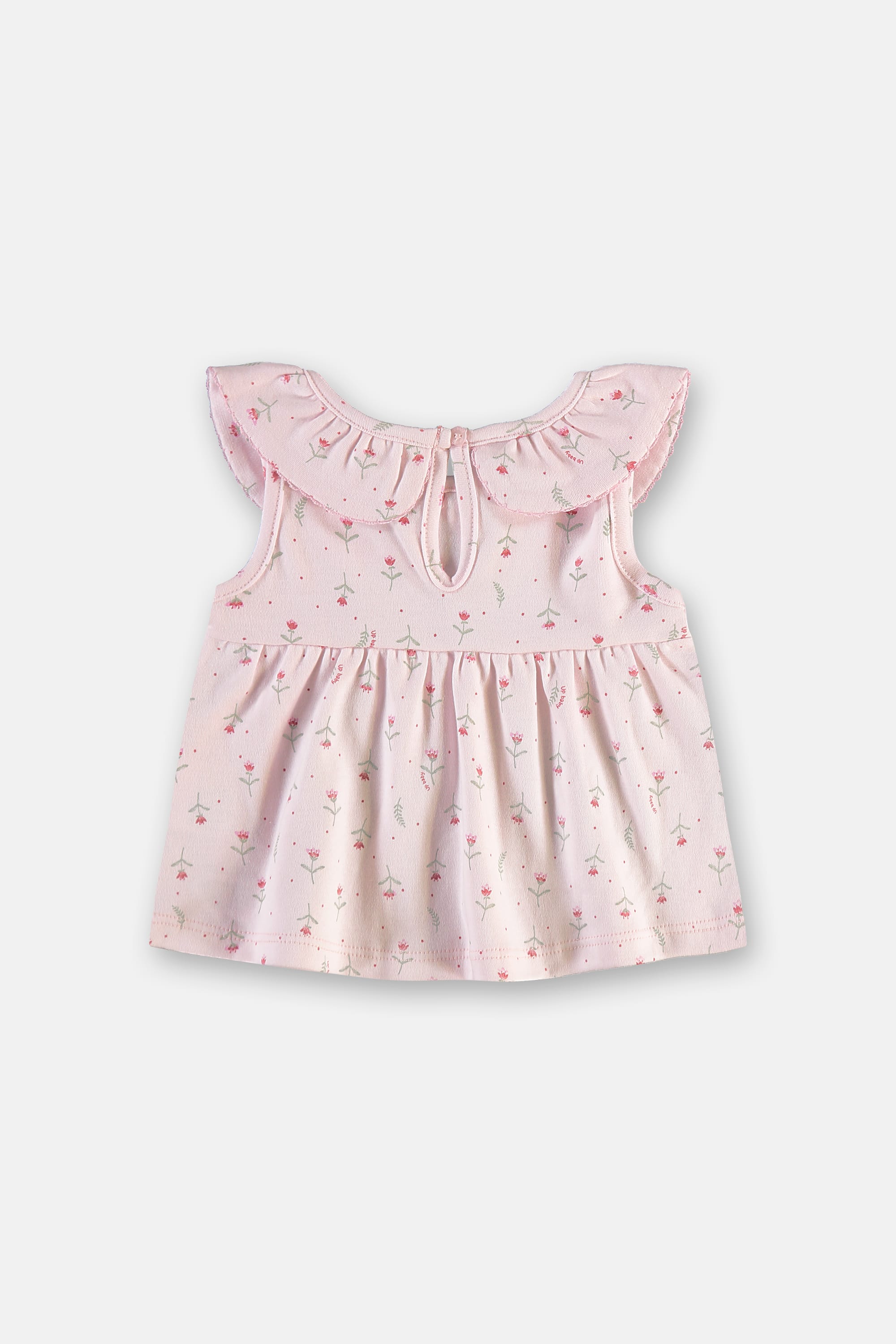 Conjunto Bebê Menina com Blusa e Short Floral em Suedine (Rosa Claro) Up Baby - Imagem 22