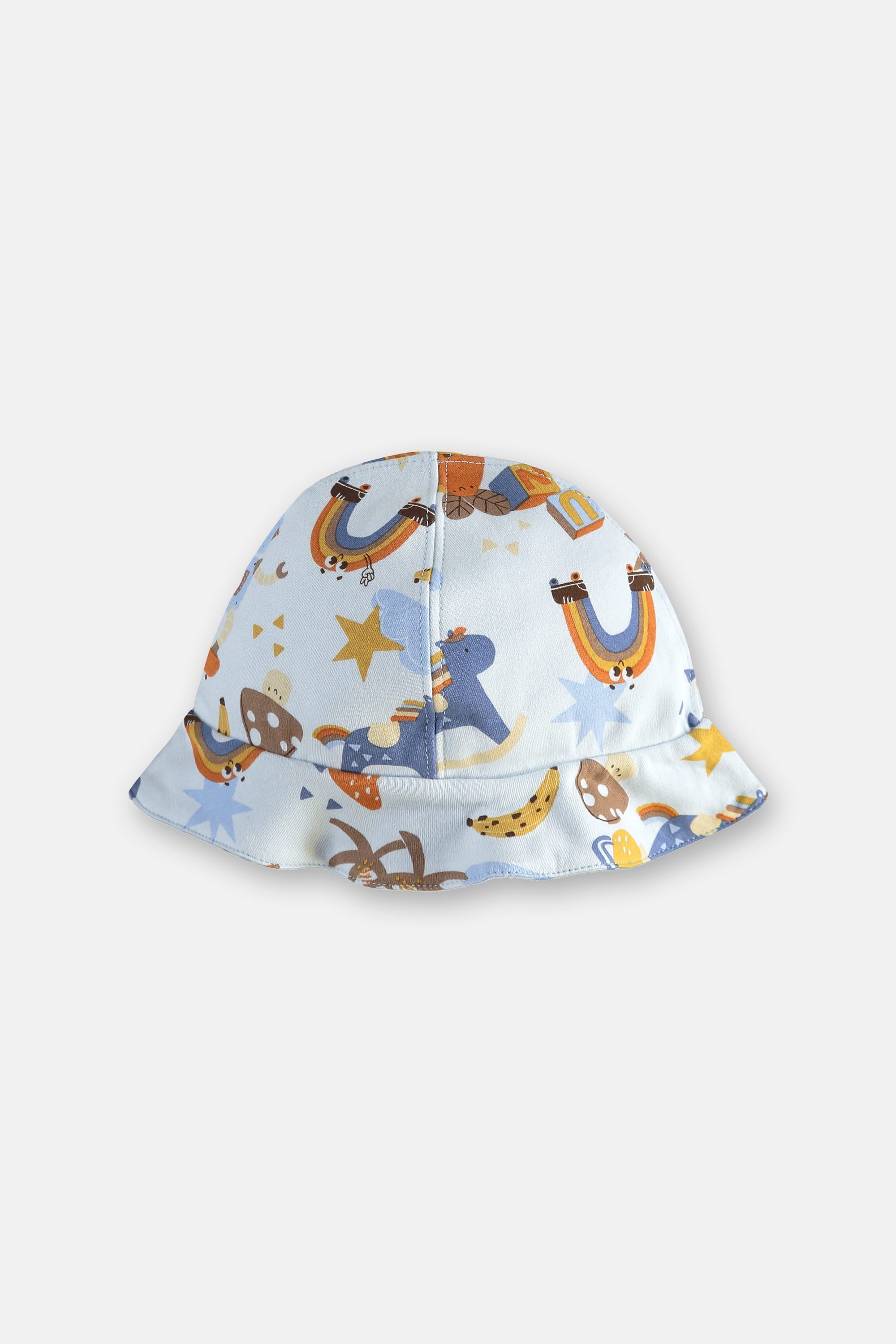 Bucket Hat Bebê Unissex em Suedine Comfy (Azul Claro) Up Baby - Imagem 3
